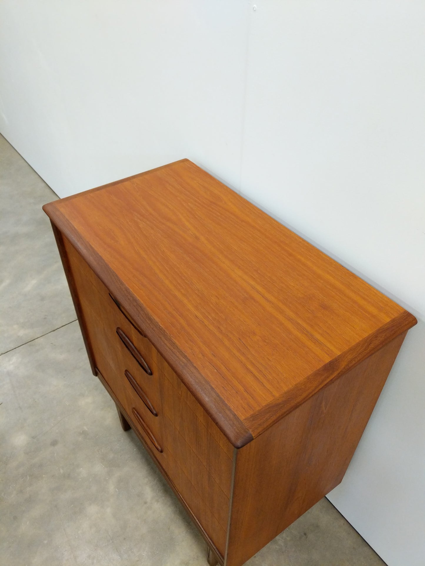 RESERVED - Vintage Mid Century Modern Teak Dresser by Homeworthy