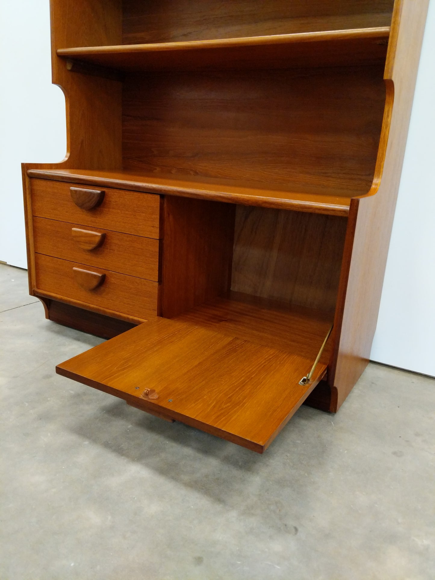 Vintage Mid Century Modern Teak Sideboard by Stonehill