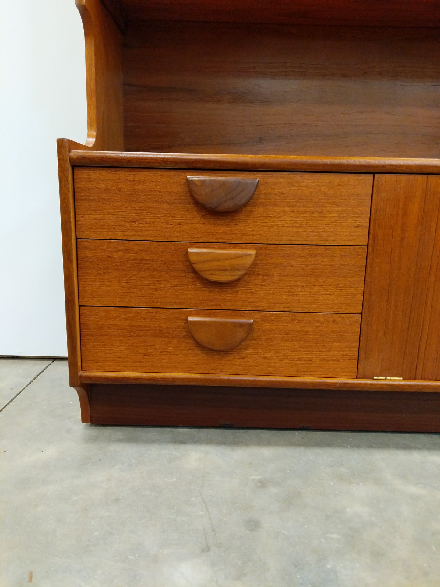 Vintage Mid Century Modern Teak Sideboard by Stonehill