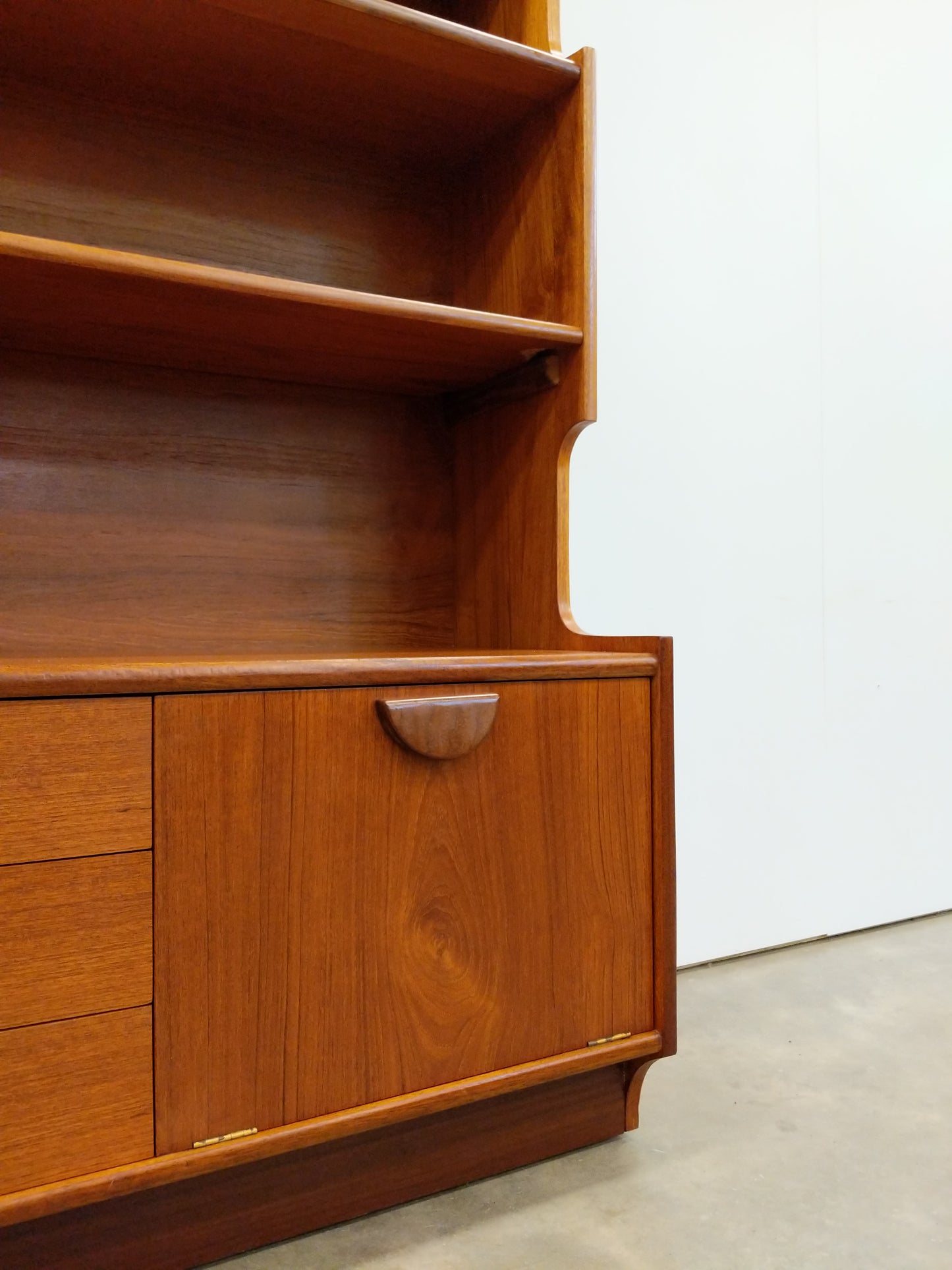 Vintage Mid Century Modern Teak Sideboard by Stonehill