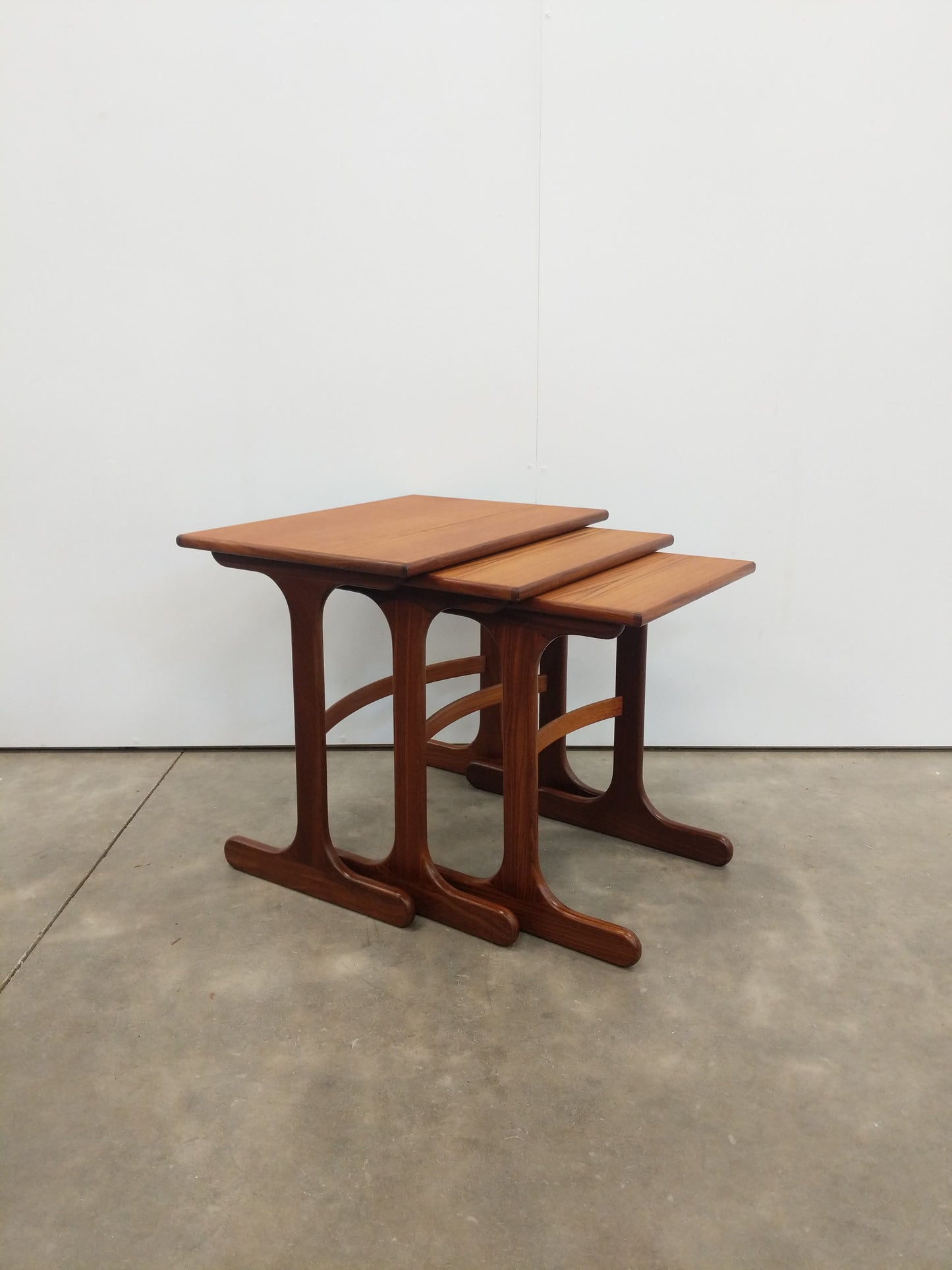 Set of Vintage Mid Century Modern Teak Nesting Tables by G Plan