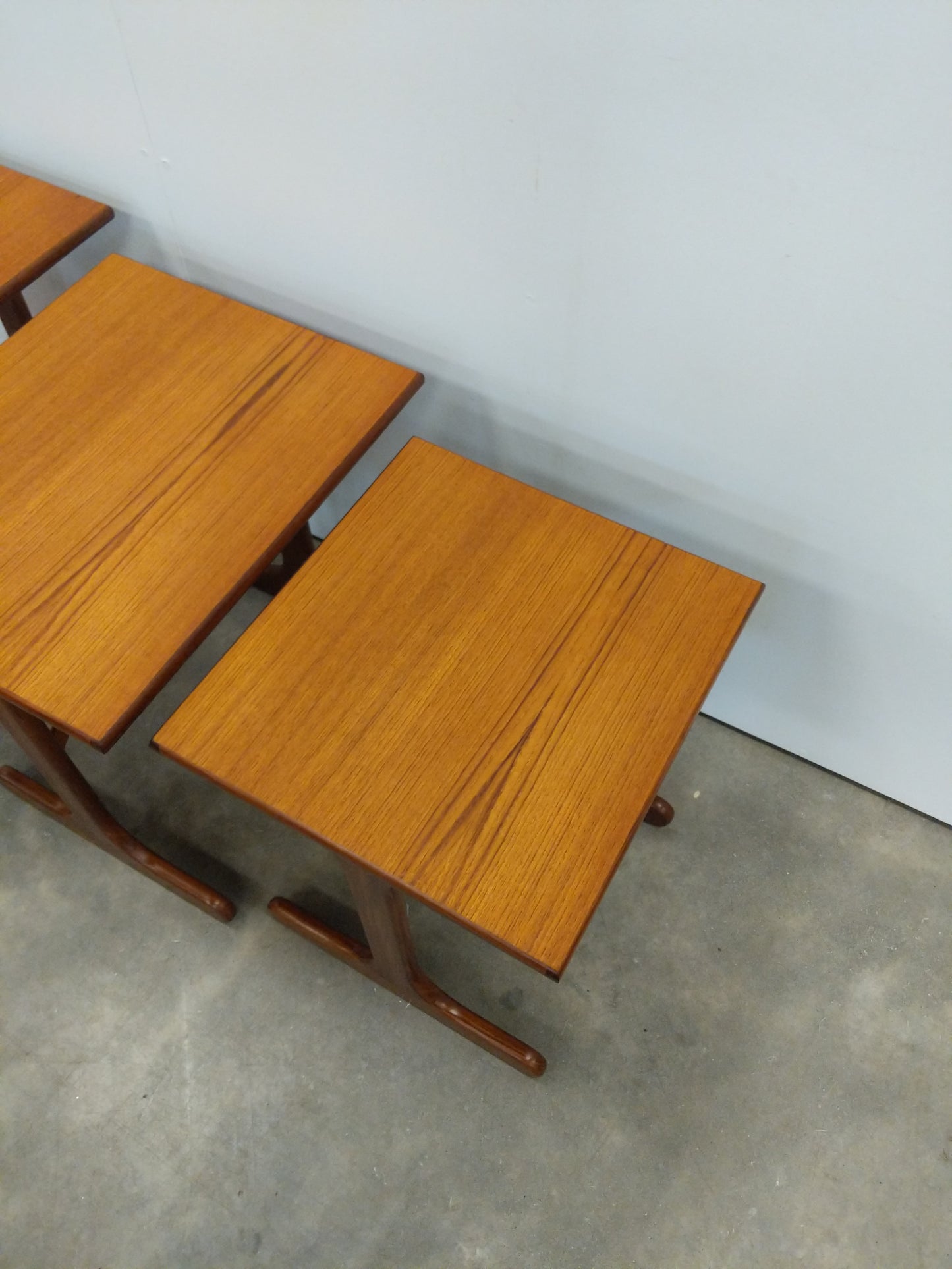Set of Vintage Mid Century Modern Teak Nesting Tables by G Plan