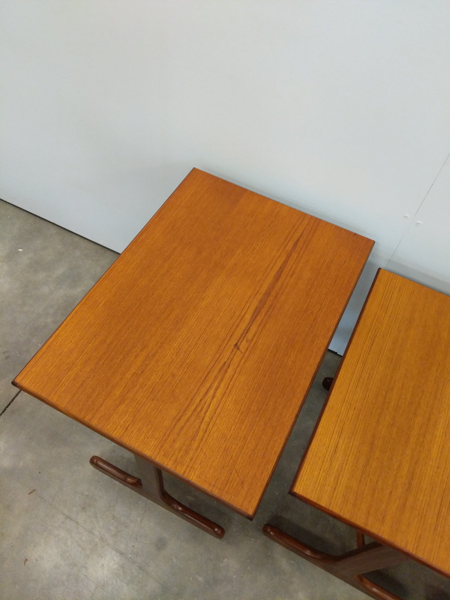 Set of Vintage Mid Century Modern Teak Nesting Tables by G Plan