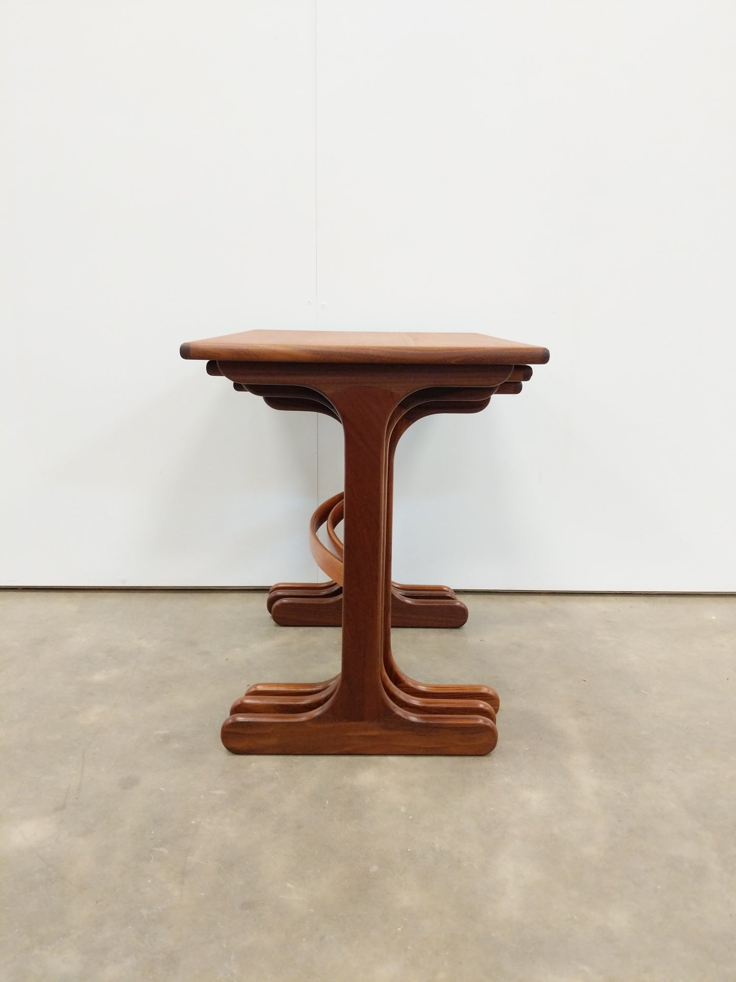 Set of Vintage Mid Century Modern Teak Nesting Tables by G Plan