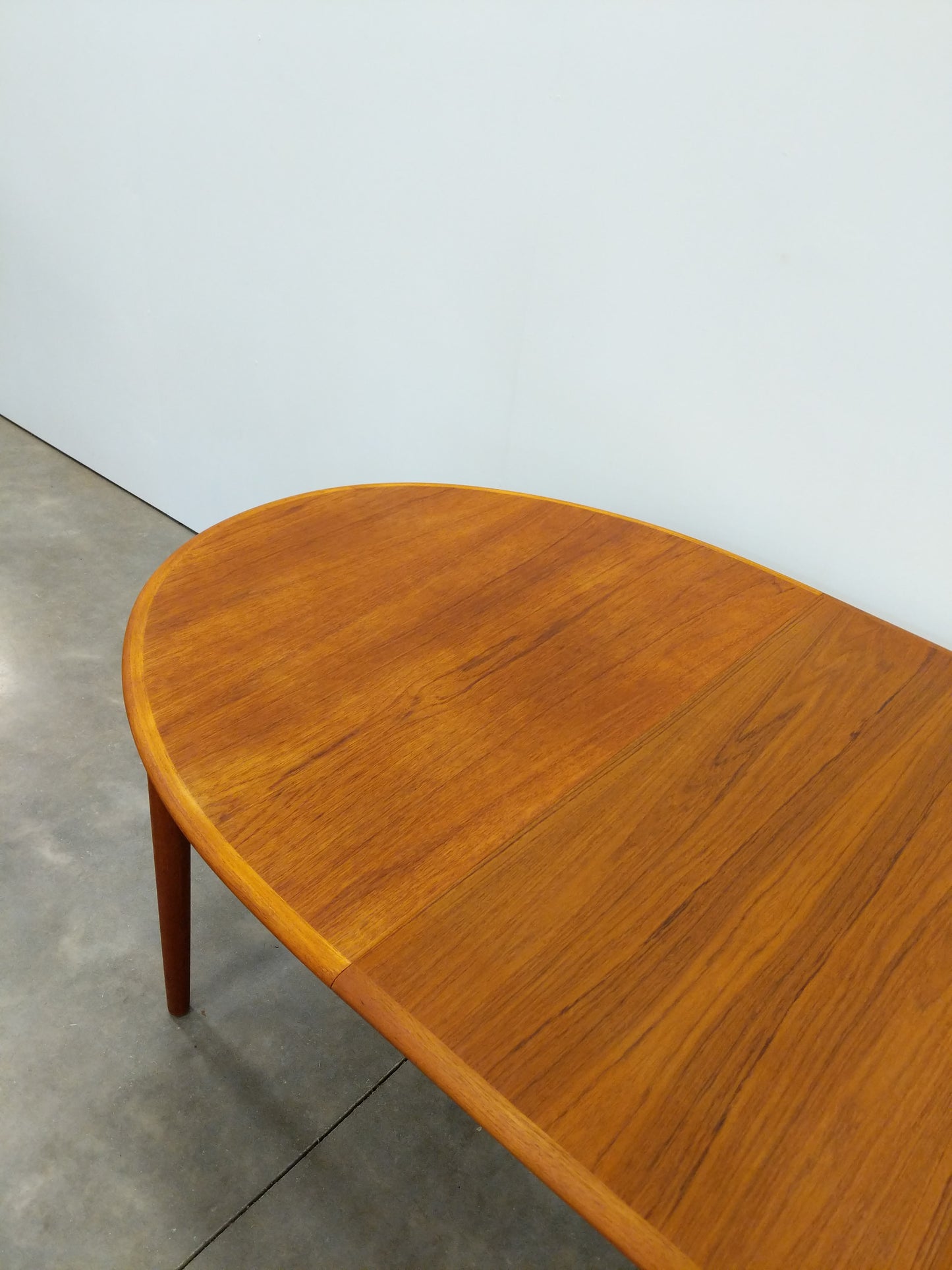 Vintage Mid Century Modern Teak Extendable Dining Table