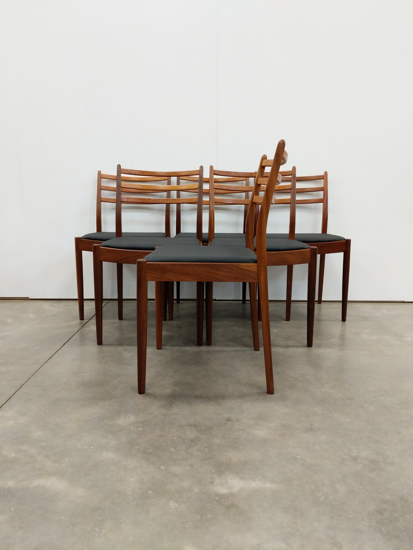 Set of 6 Vintage Mid Century Modern Dining Chairs by G Plan