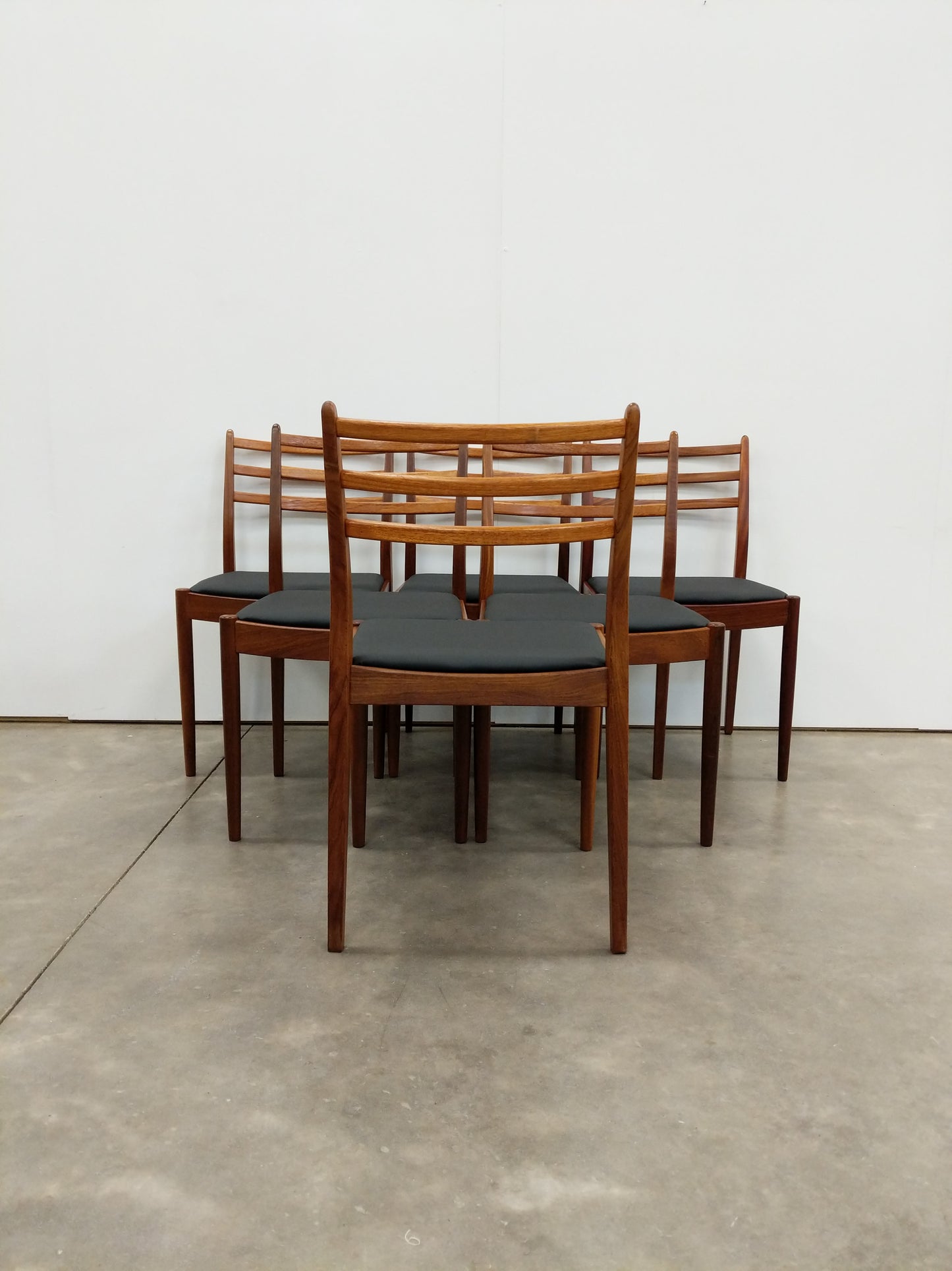 Set of 6 Vintage Mid Century Modern Dining Chairs by G Plan