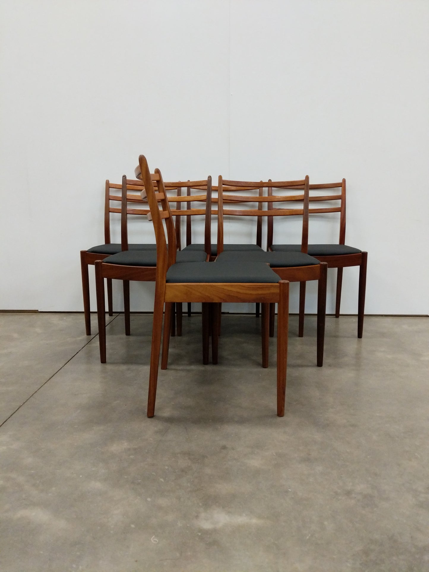 Set of 6 Vintage Mid Century Modern Dining Chairs by G Plan