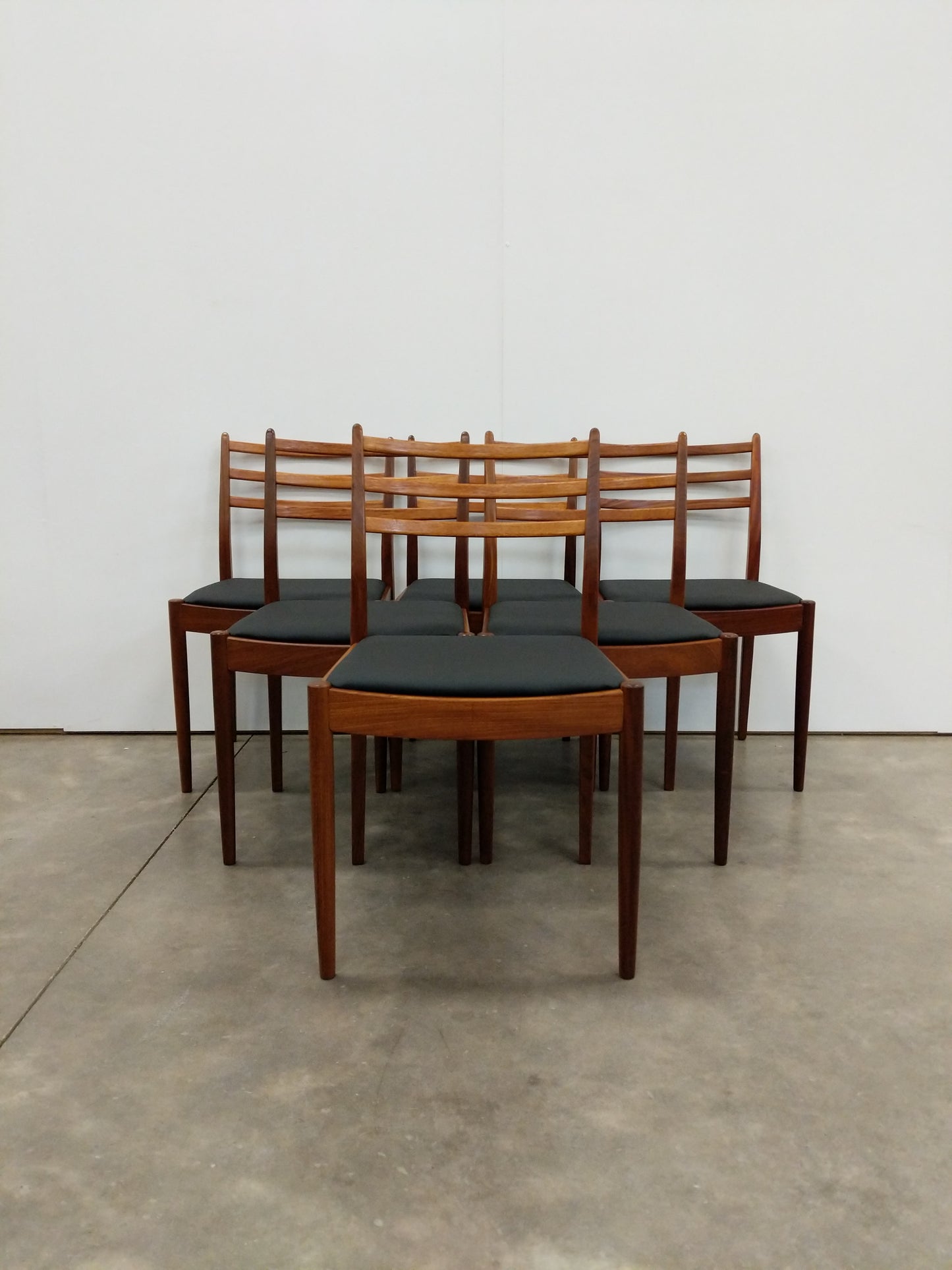 Set of 6 Vintage Mid Century Modern Dining Chairs by G Plan
