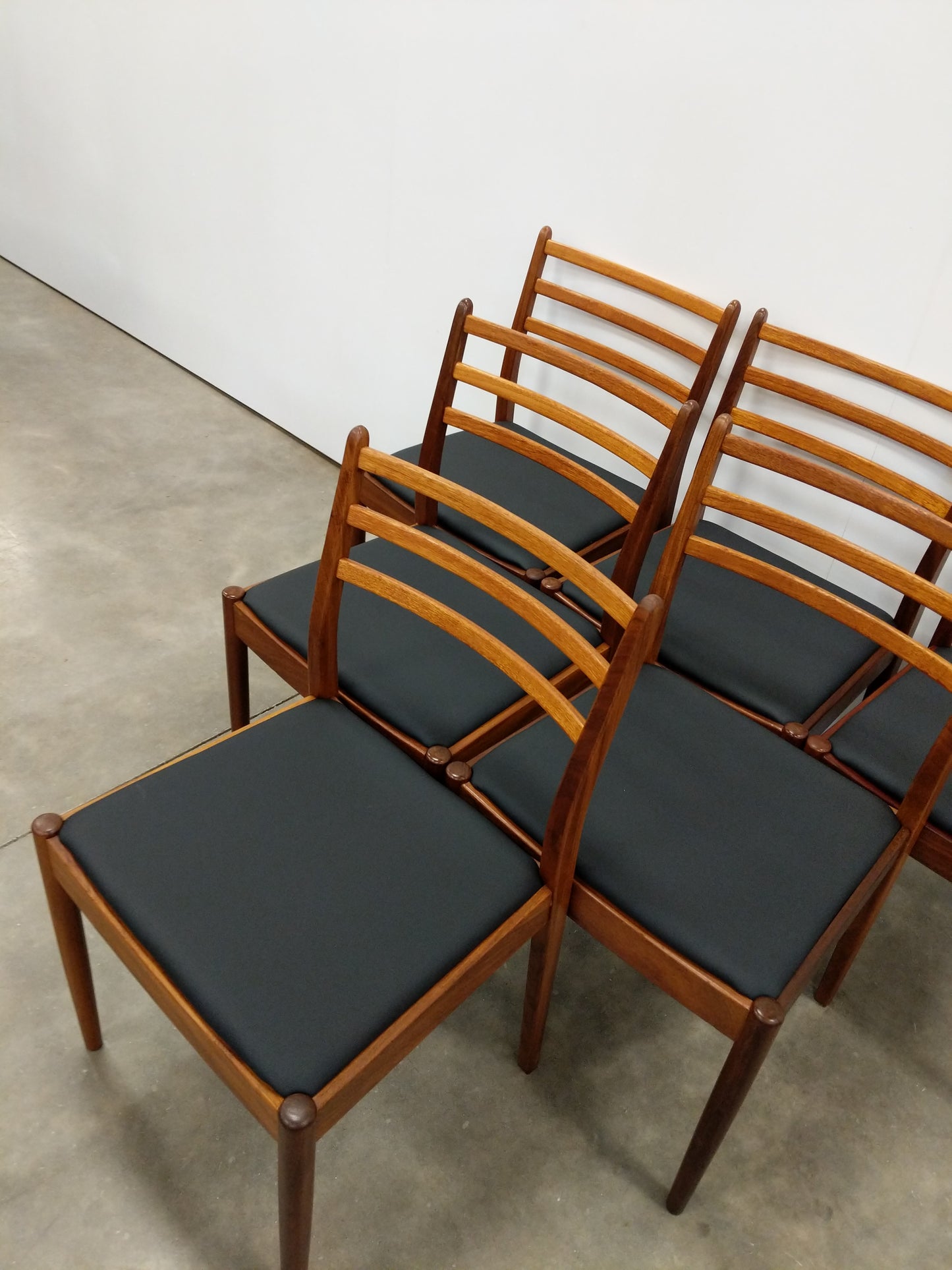 Set of 6 Vintage Mid Century Modern Dining Chairs by G Plan