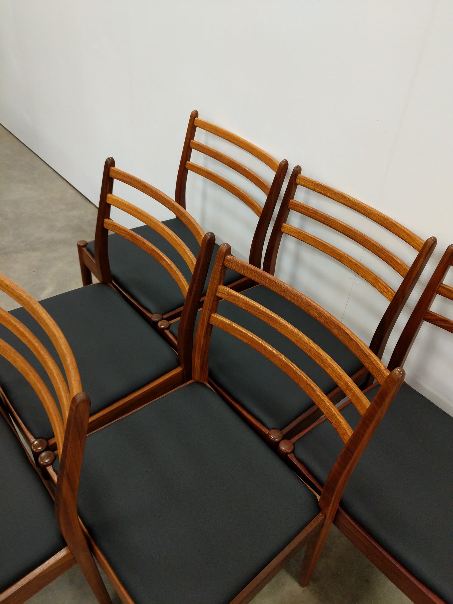 Set of 6 Vintage Mid Century Modern Dining Chairs by G Plan