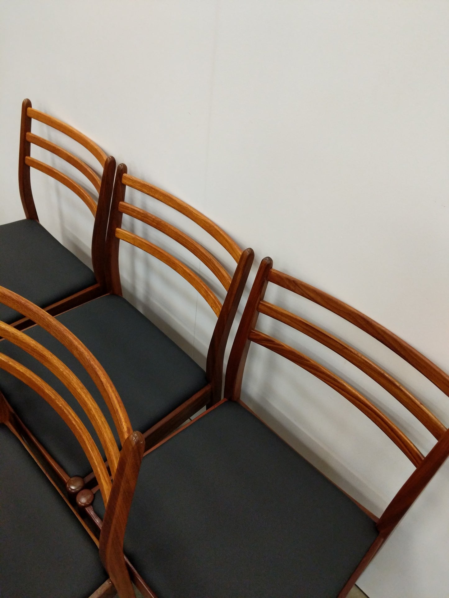 Set of 6 Vintage Mid Century Modern Dining Chairs by G Plan