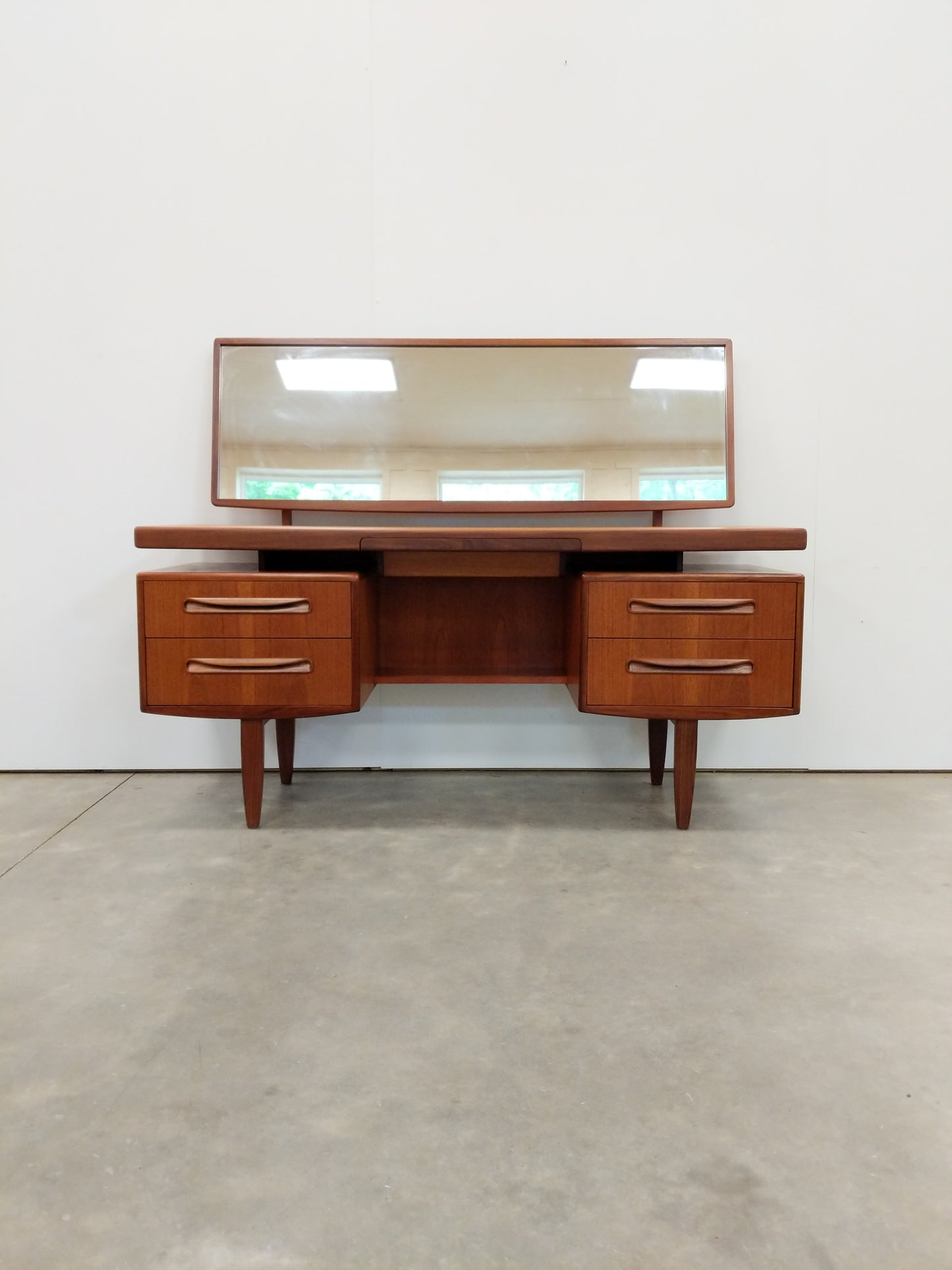 Vintage Mid Century Modern Teak Dressing Table / Desk by G Plan