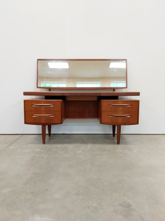 Vintage Mid Century Modern Teak Dressing Table / Desk by G Plan