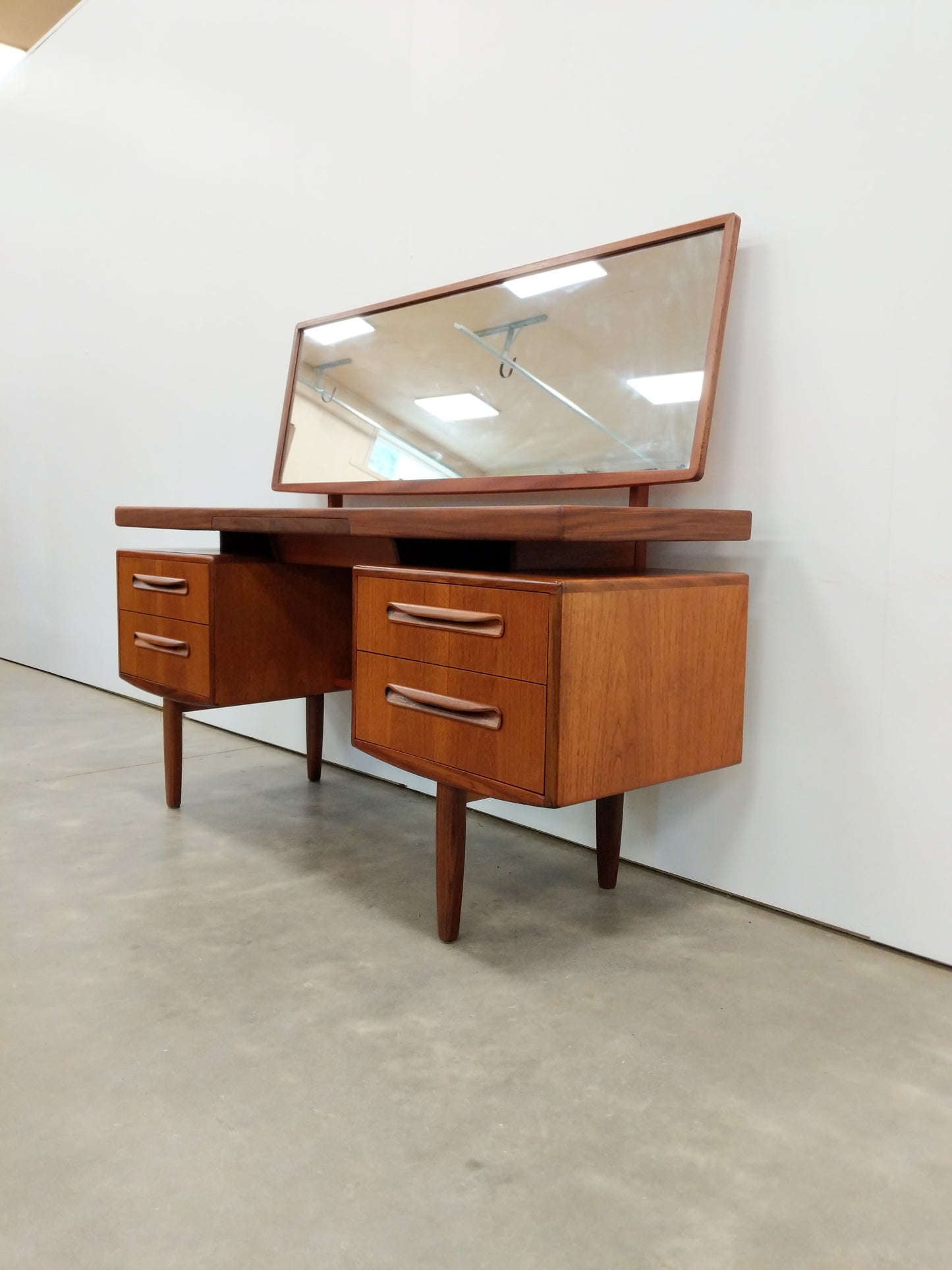 Vintage Mid Century Modern Teak Dressing Table / Desk by G Plan