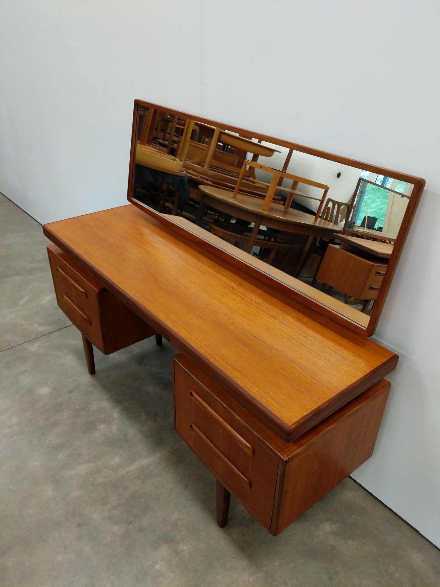 Vintage Mid Century Modern Teak Dressing Table / Desk by G Plan