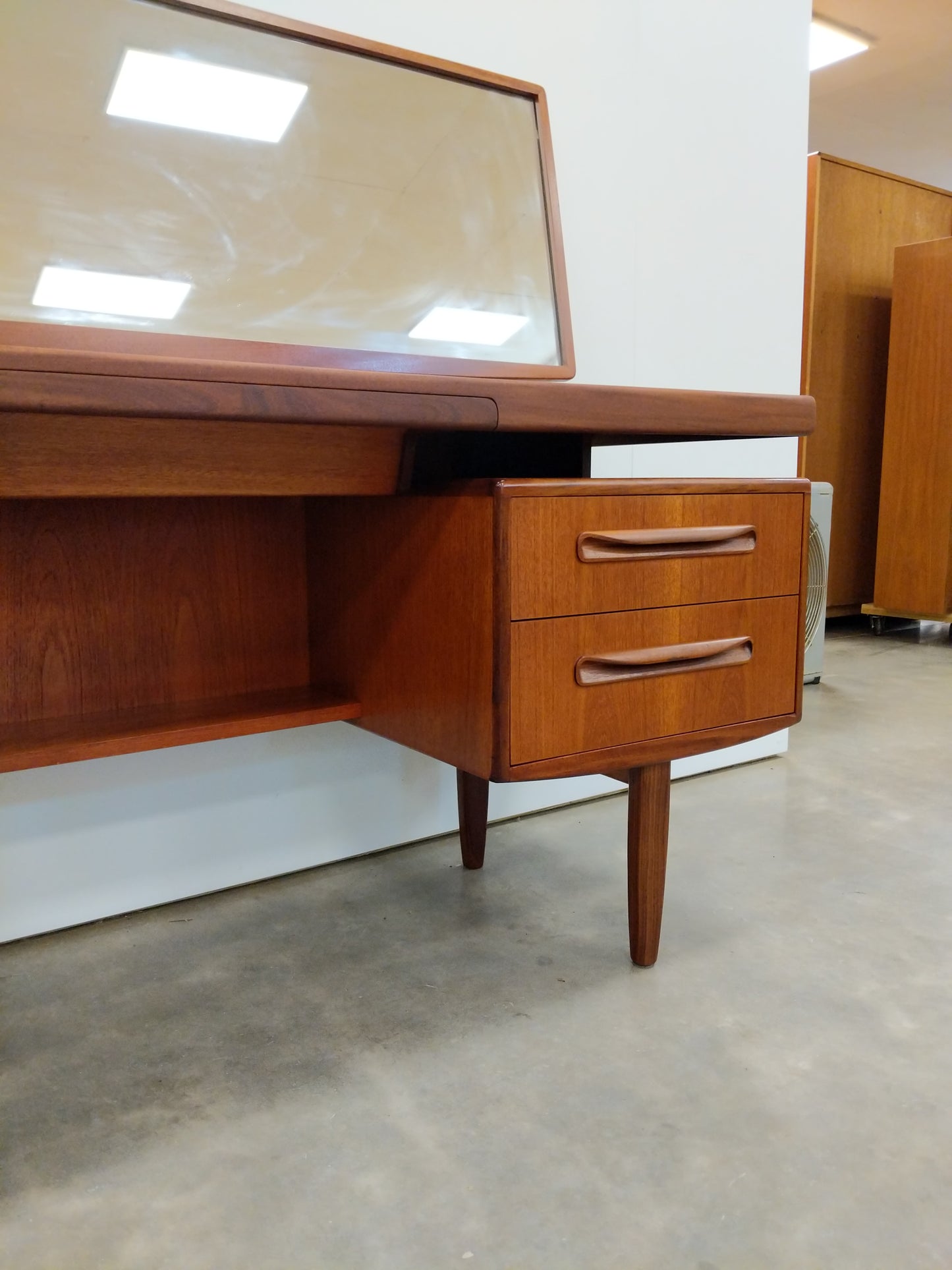 Vintage Mid Century Modern Teak Dressing Table / Desk by G Plan