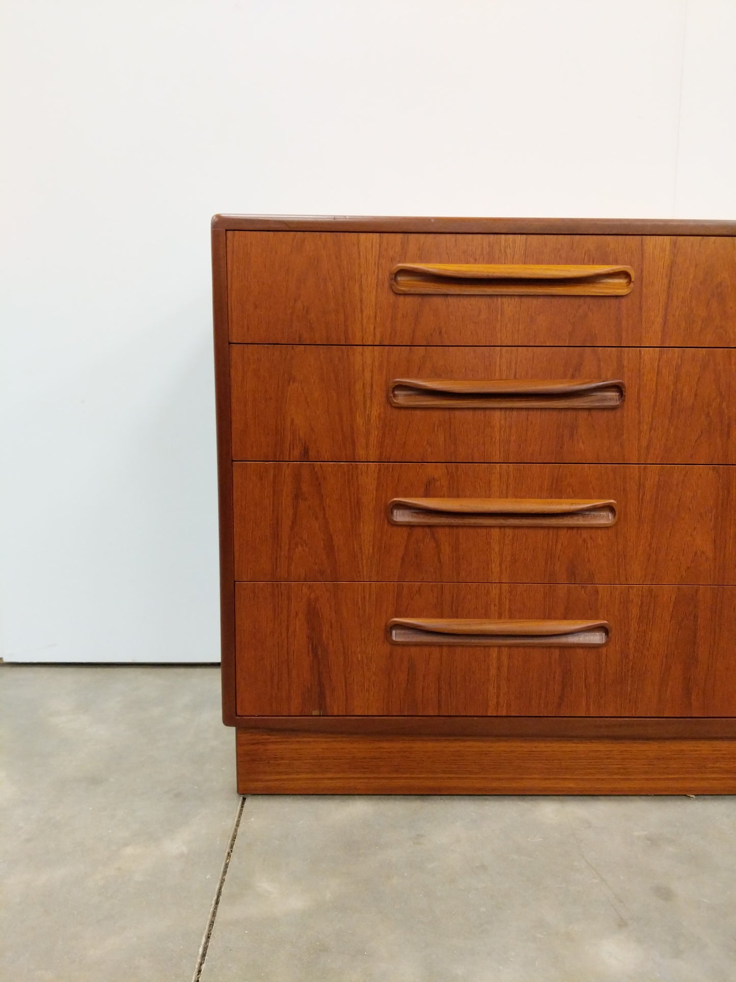 Vintage Mid Century Modern Teak Dresser by G Plan