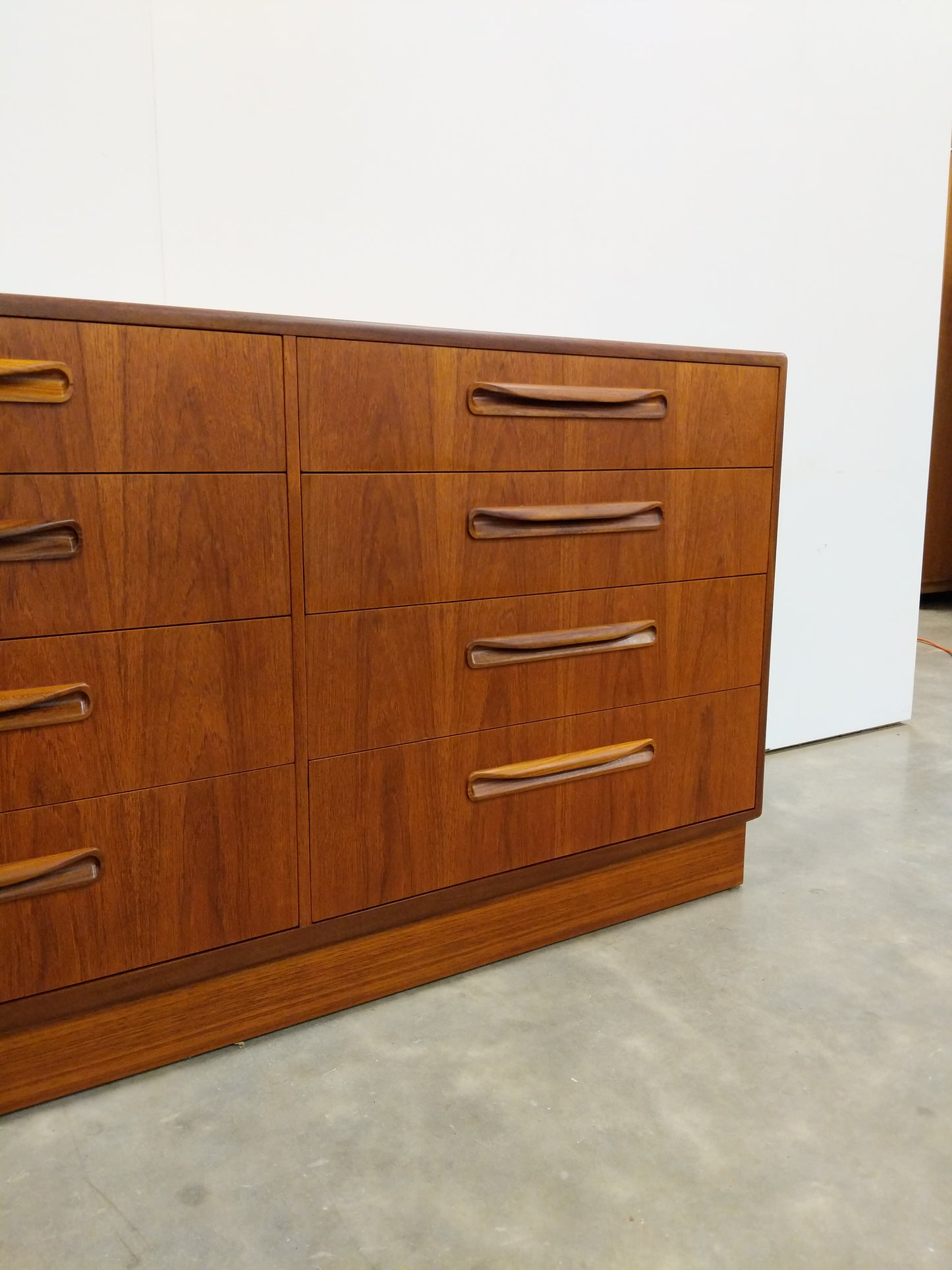 Vintage Mid Century Modern Teak Dresser by G Plan