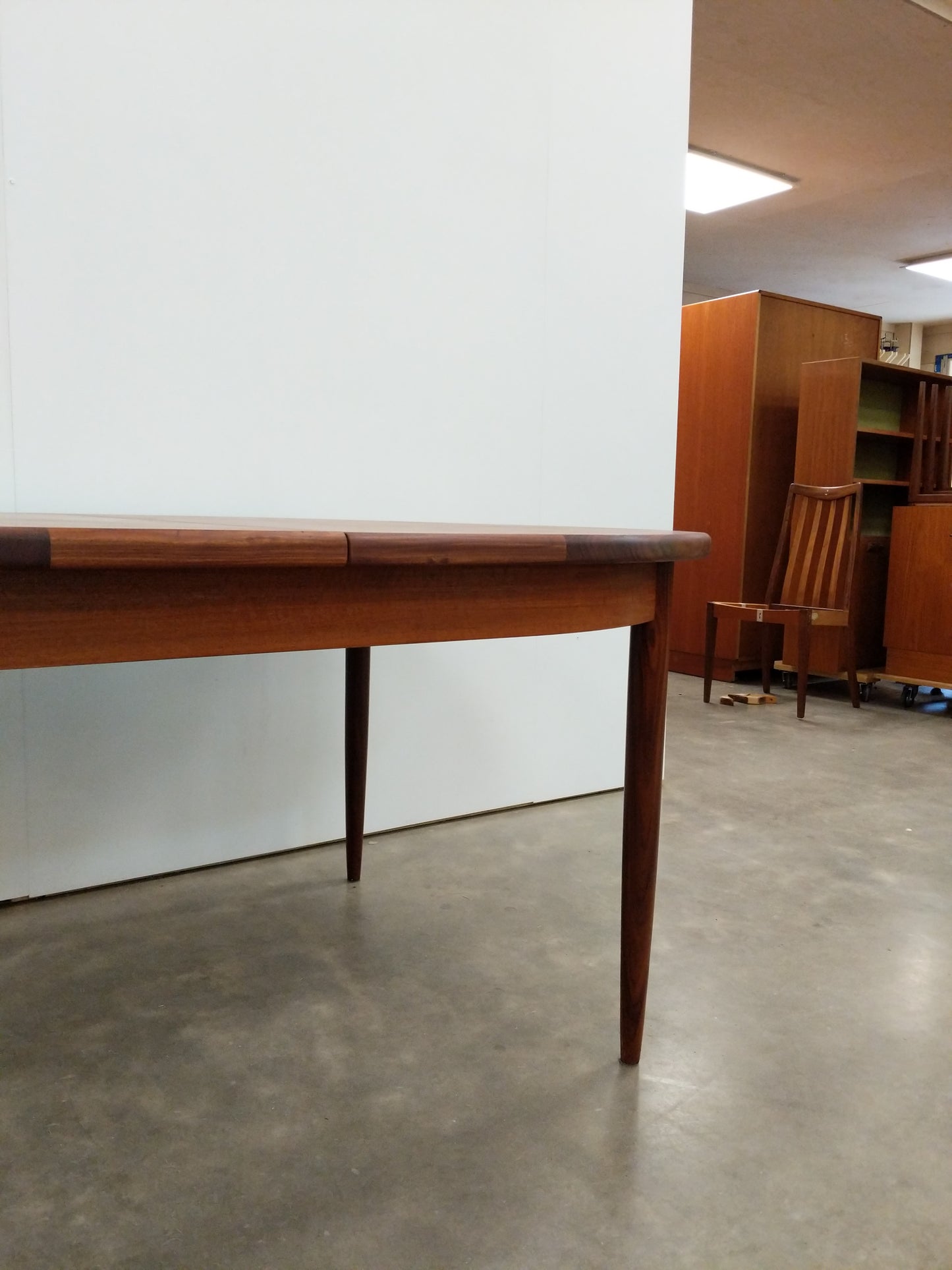 Vintage Mid Century Modern Teak Extendable Dining Table by G Plan