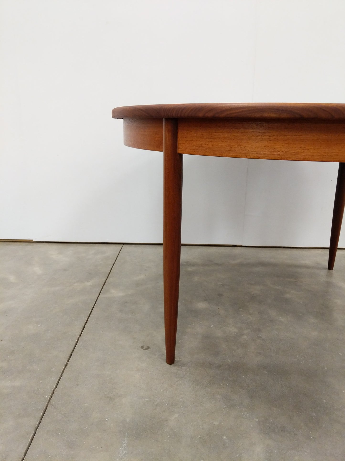 Vintage Mid Century Modern Teak Extendable Dining Table by G Plan