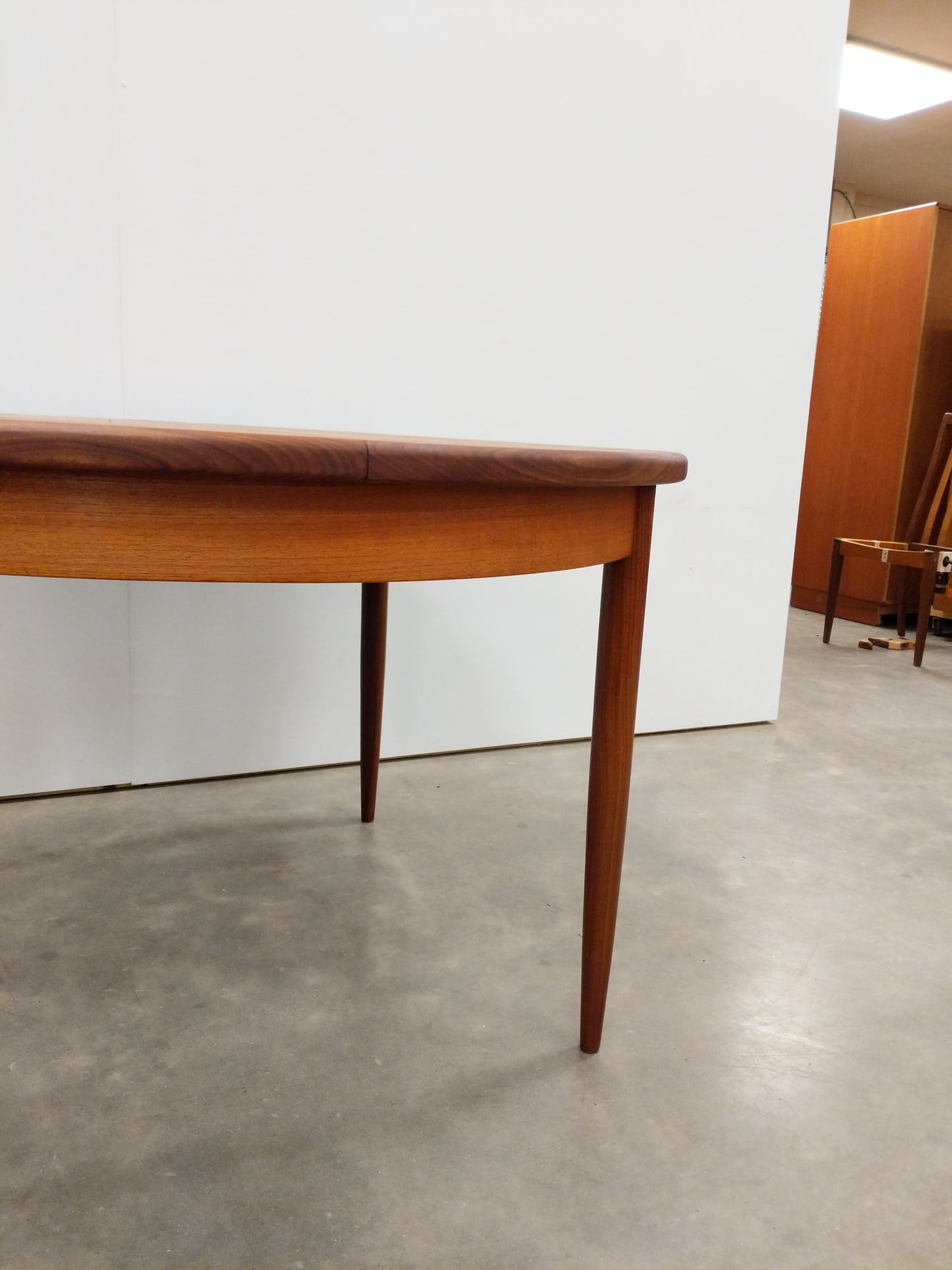 Vintage Mid Century Modern Teak Extendable Dining Table by G Plan