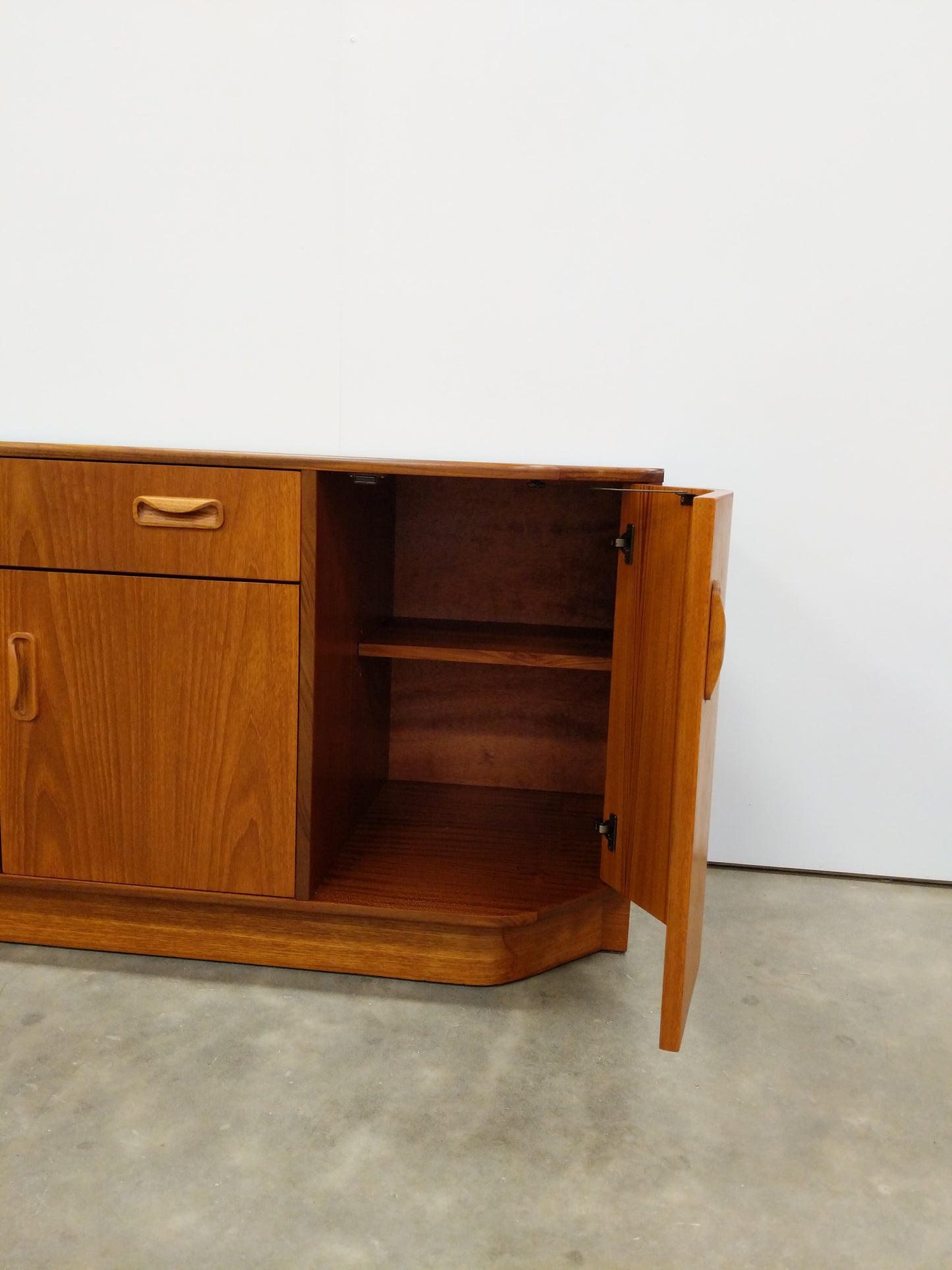Vintage Mid Century Modern Teak Credenza by G Plan