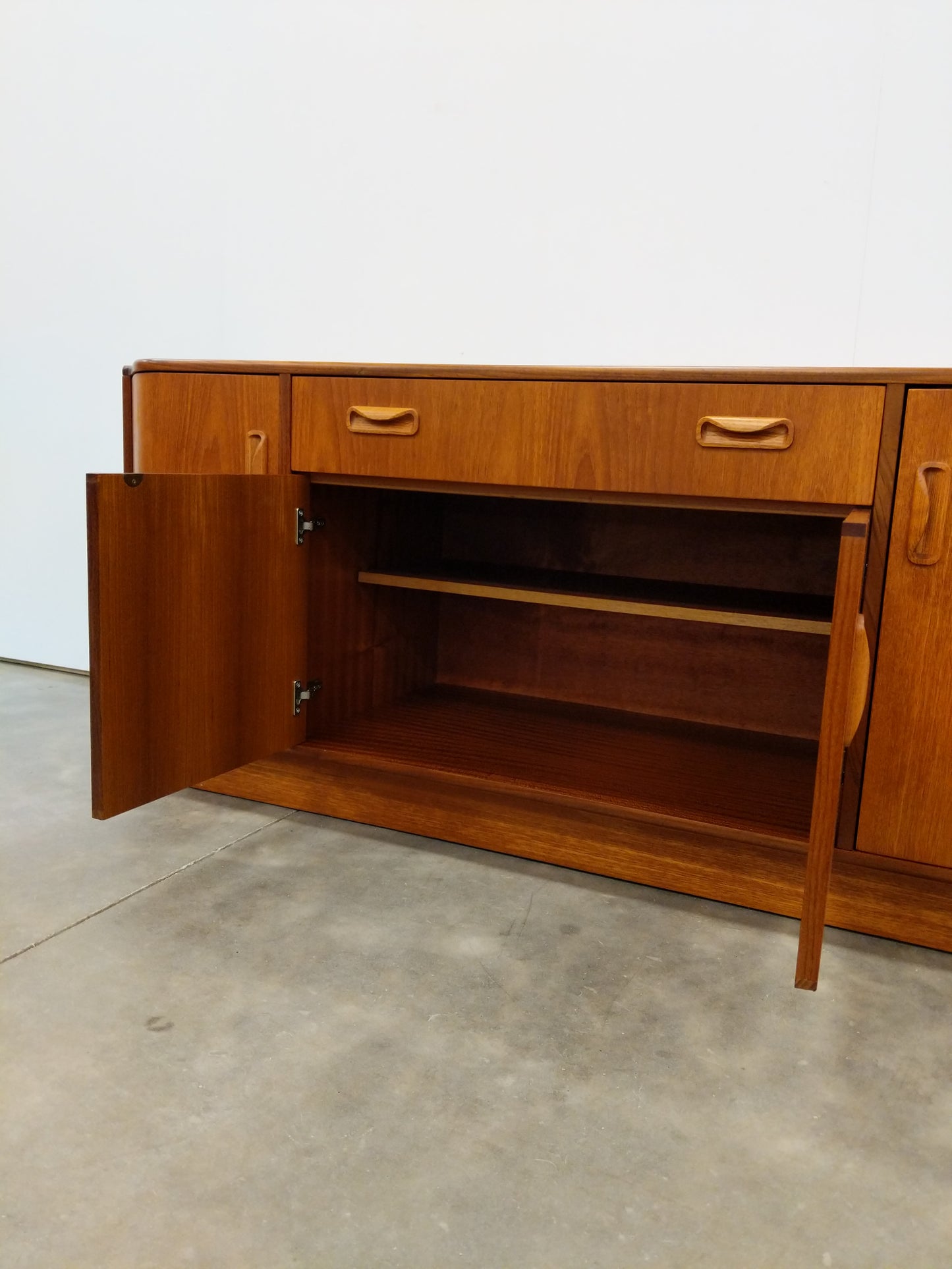 Vintage Mid Century Modern Teak Credenza by G Plan