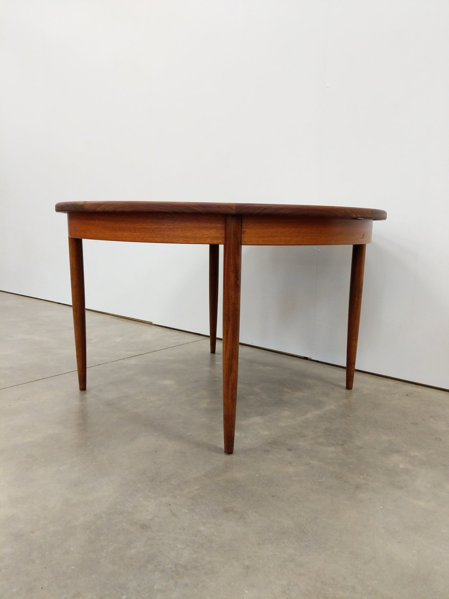 Vintage Mid Century Modern Teak Extendable Dining Table by G Plan