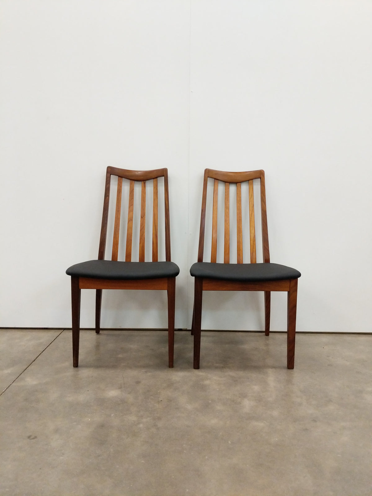 Pair of Vintage Mid Century Modern Dining Chairs by G Plan