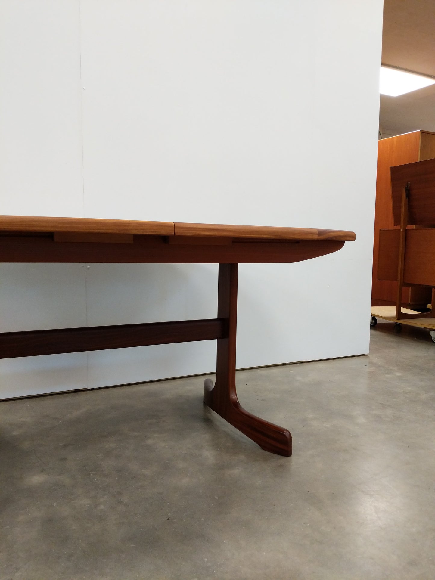 Vintage Mid Century Modern Teak Extendable Dining Table by G Plan