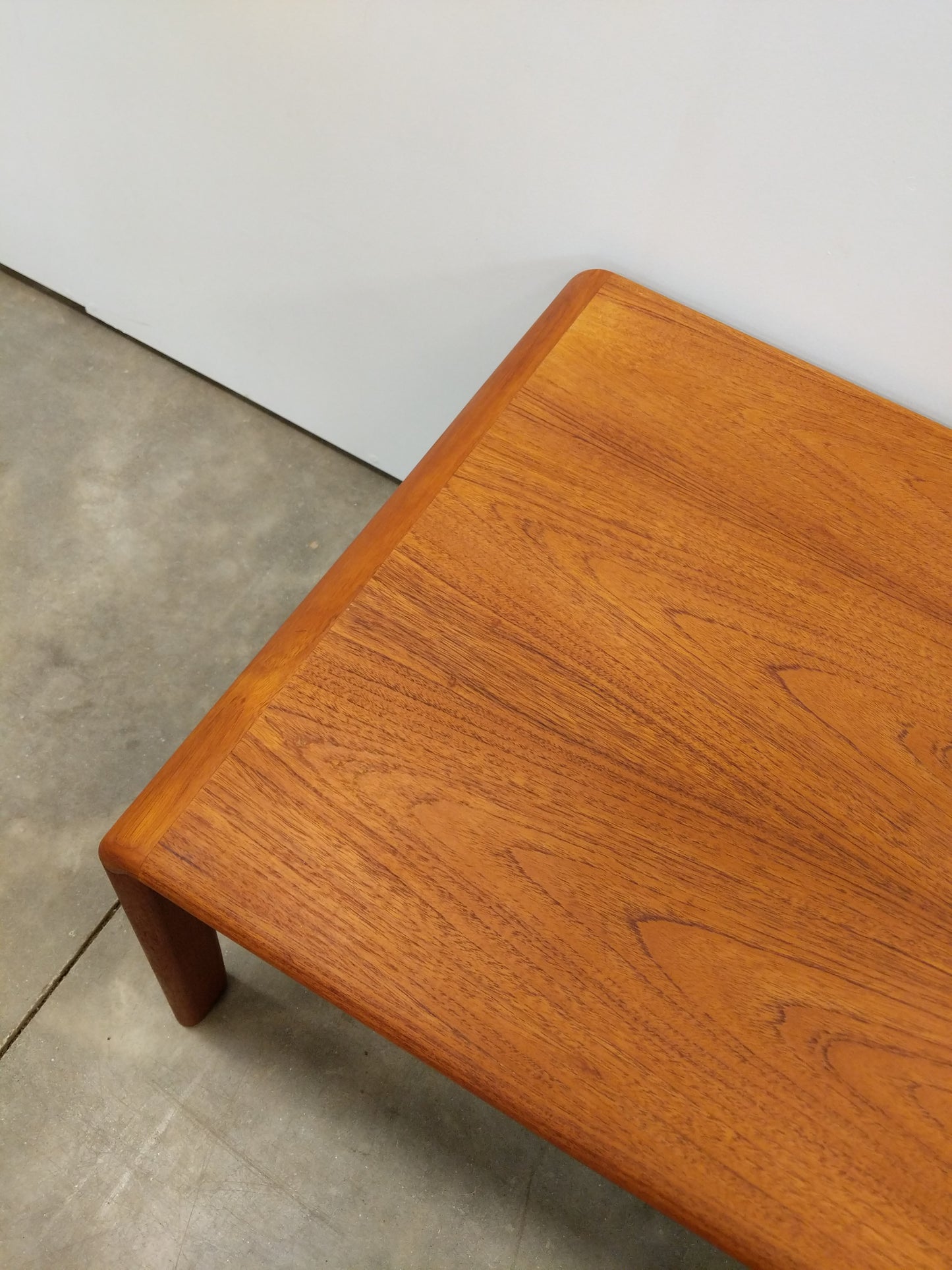 Vintage Mid Century Modern Teak Coffee Table by O'Donnell