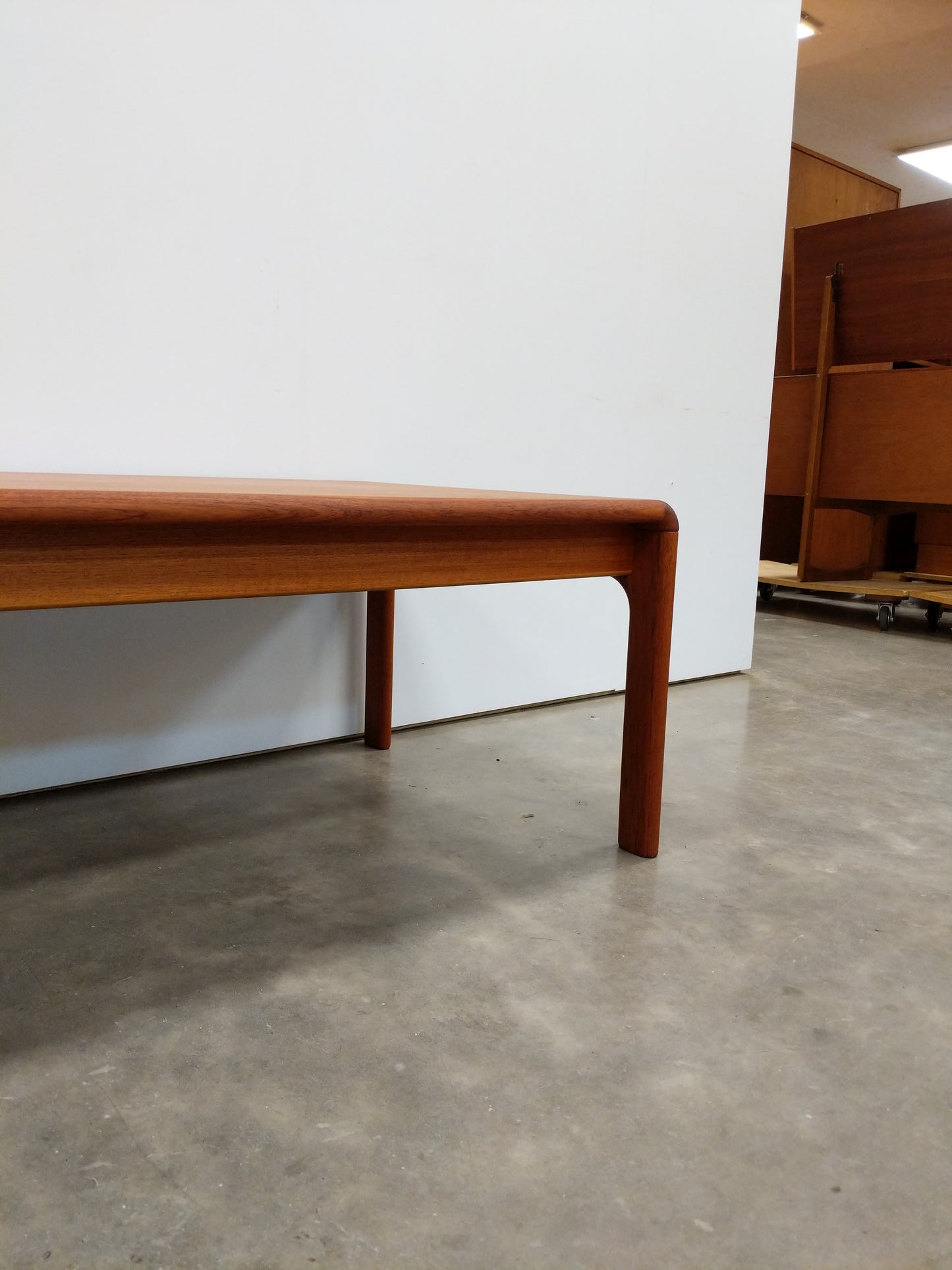 Vintage Mid Century Modern Teak Coffee Table by O'Donnell