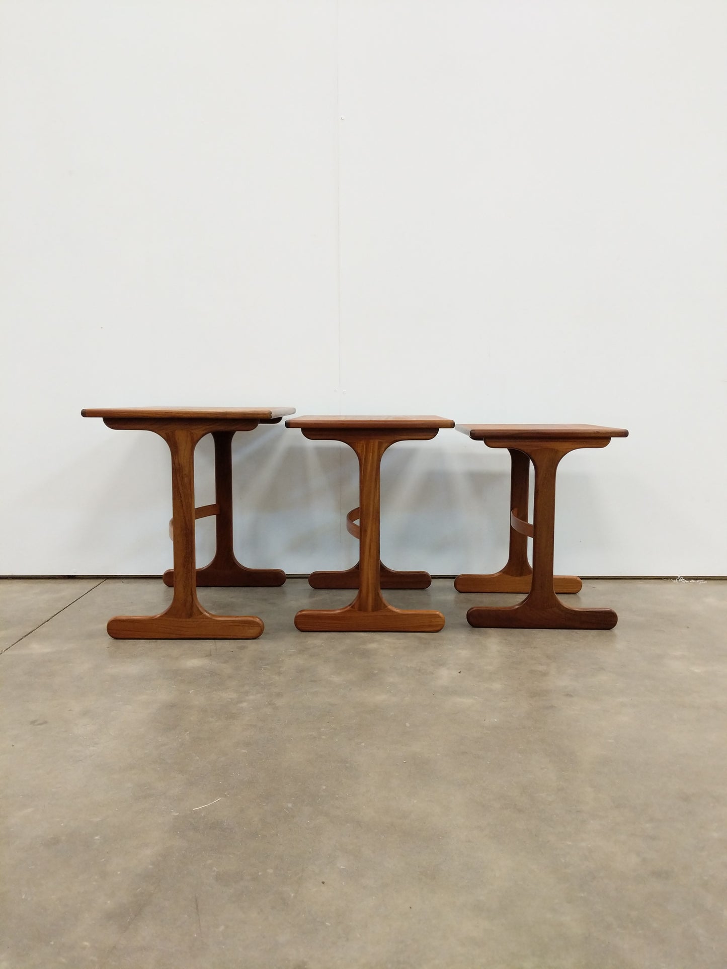 Set of Vintage Mid Century Modern Teak Nesting Tables by G Plan