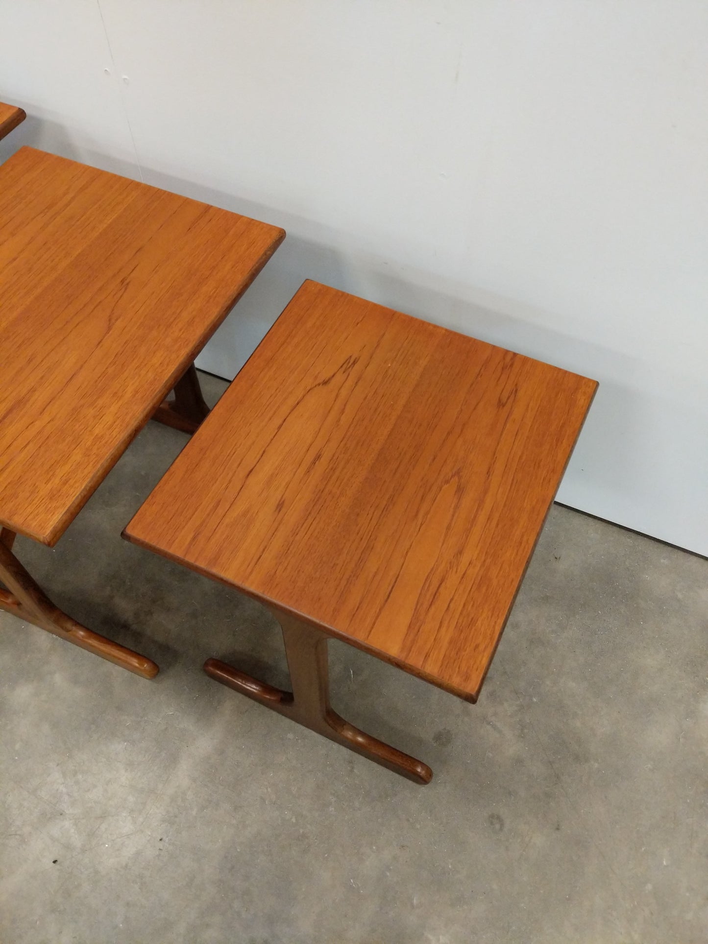 Set of Vintage Mid Century Modern Teak Nesting Tables by G Plan