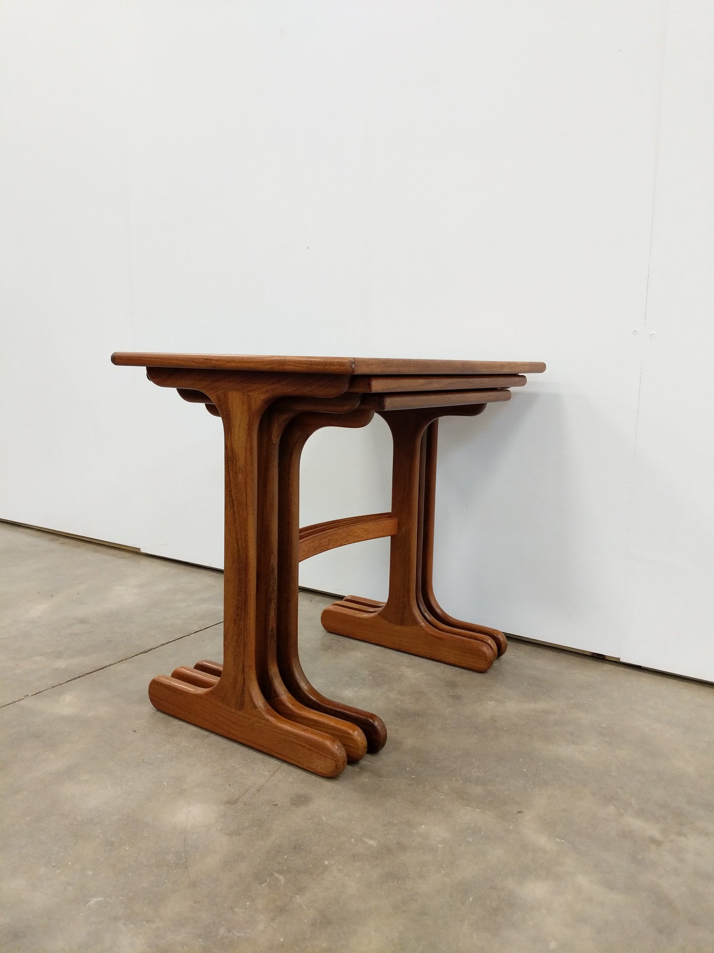 Set of Vintage Mid Century Modern Teak Nesting Tables by G Plan