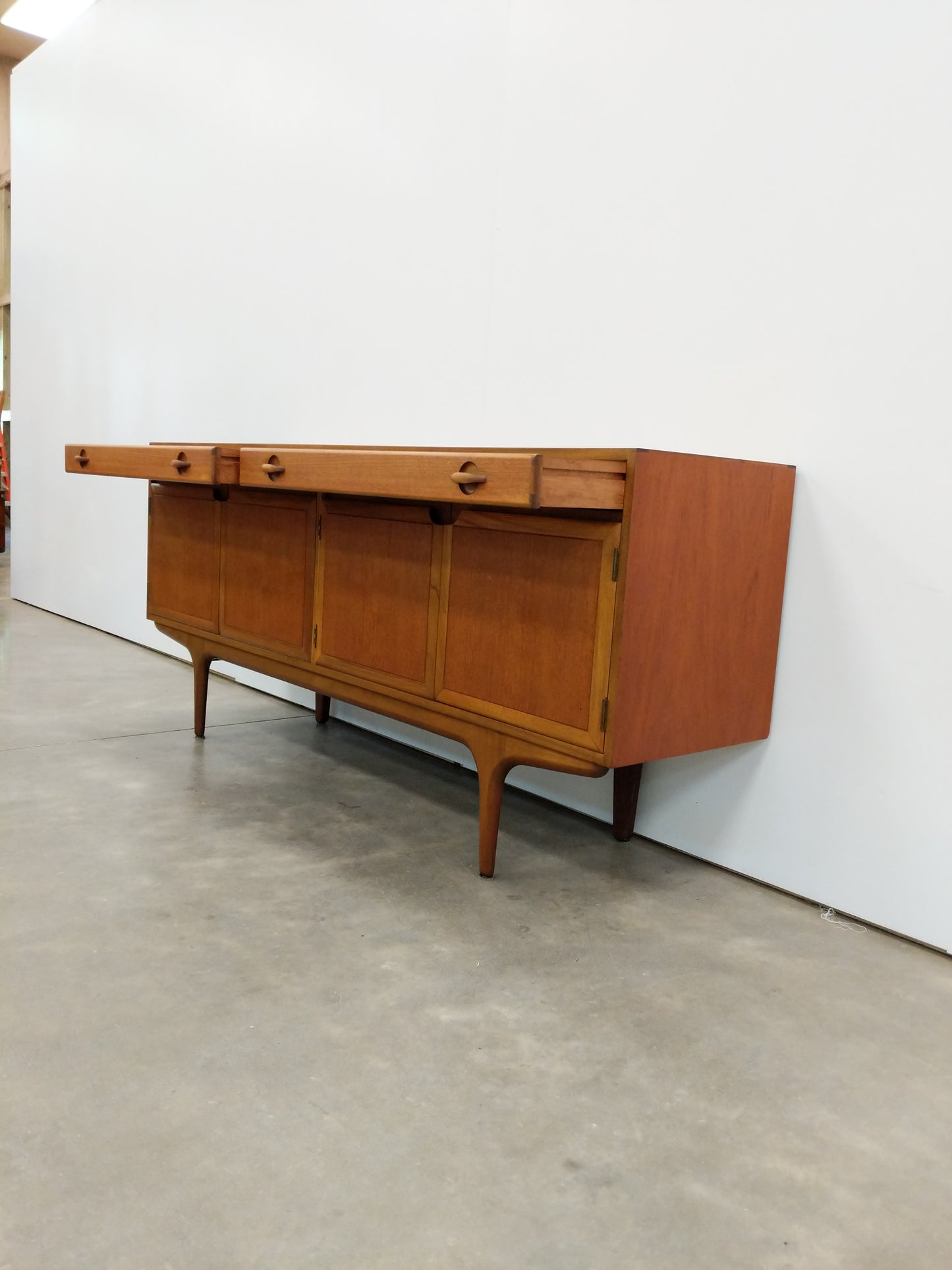 RESERVED - Vintage Mid Century Modern Teak Credenza by Greaves & Thomas