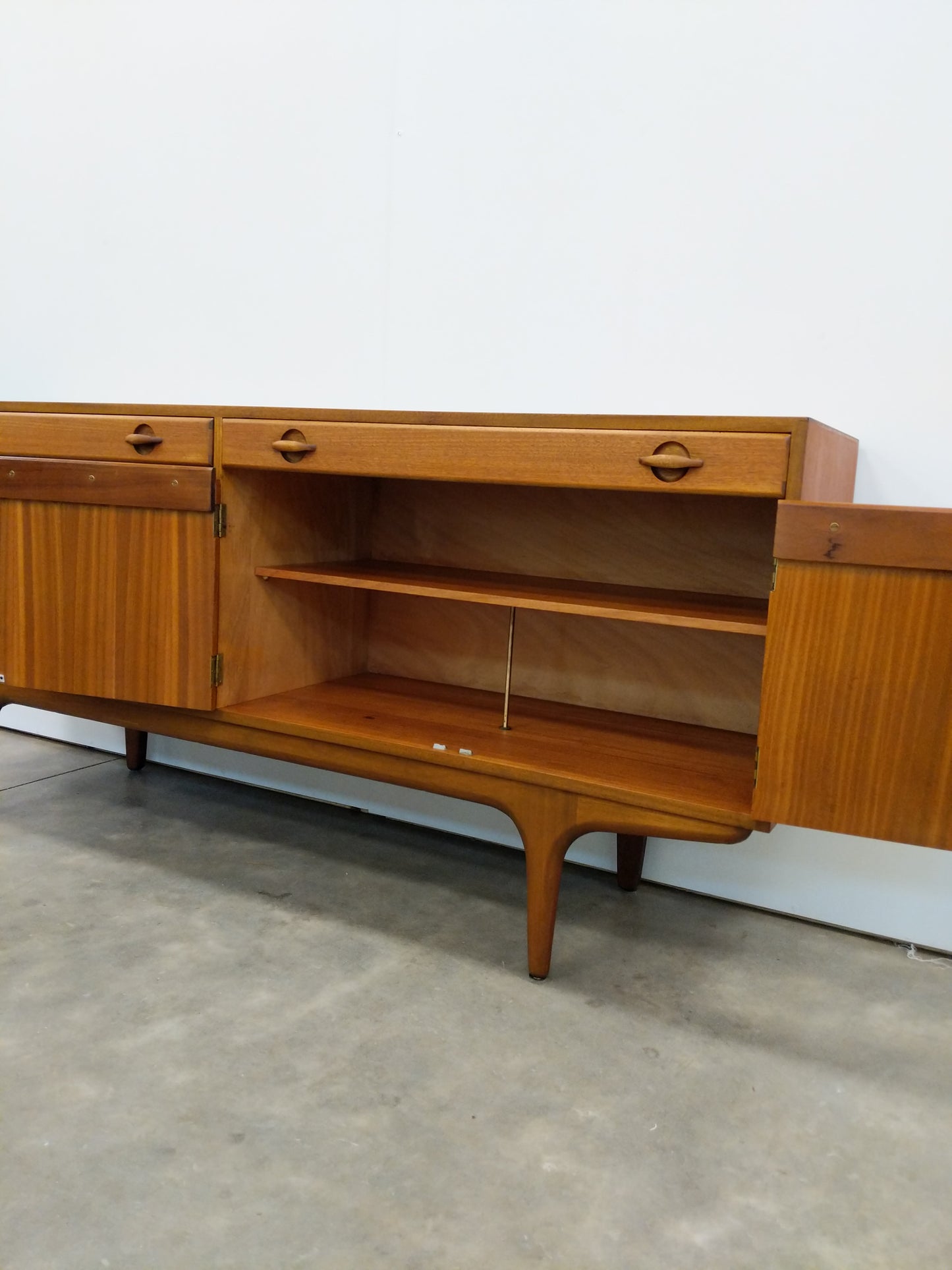 RESERVED - Vintage Mid Century Modern Teak Credenza by Greaves & Thomas