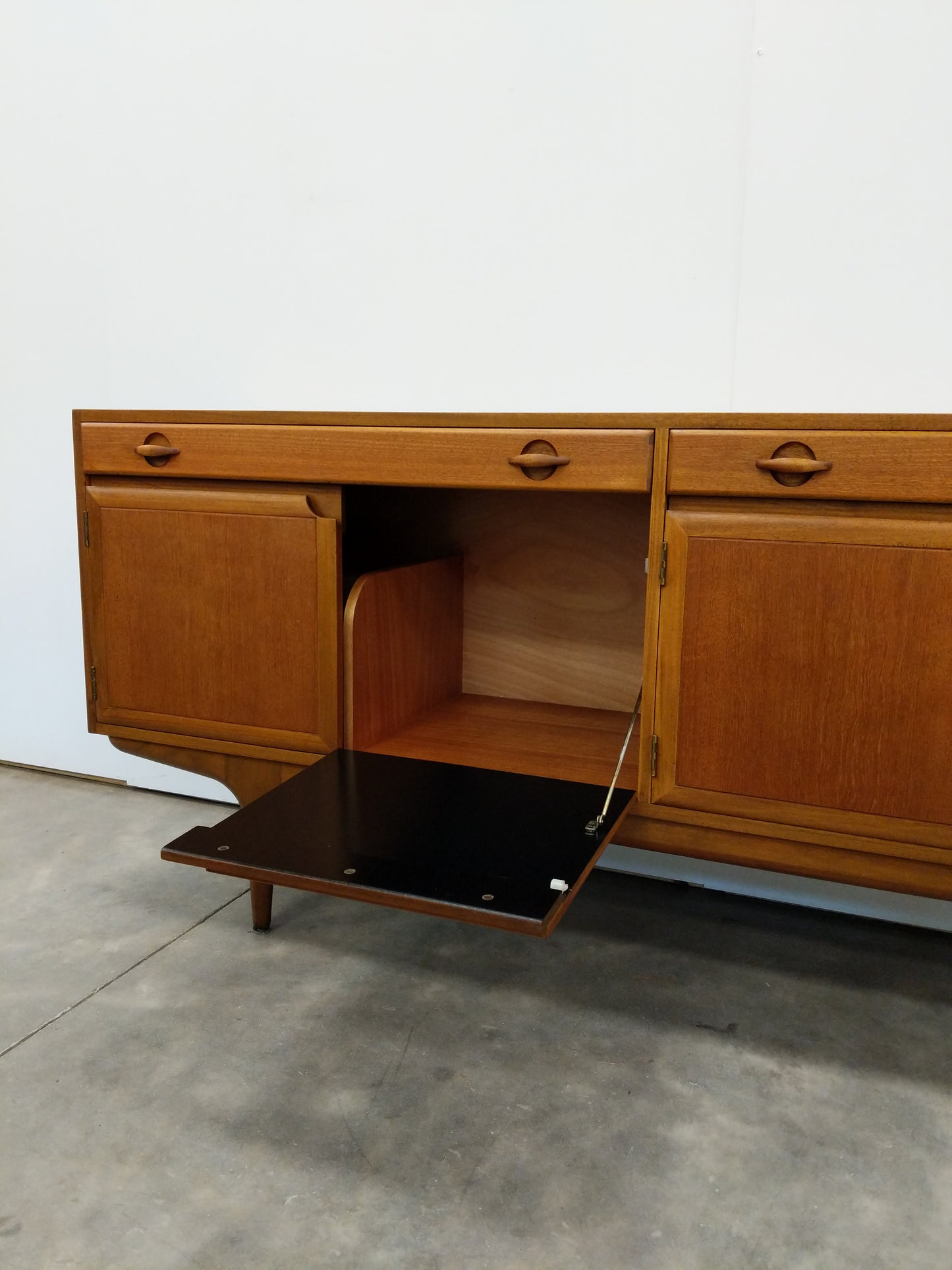 RESERVED - Vintage Mid Century Modern Teak Credenza by Greaves & Thomas