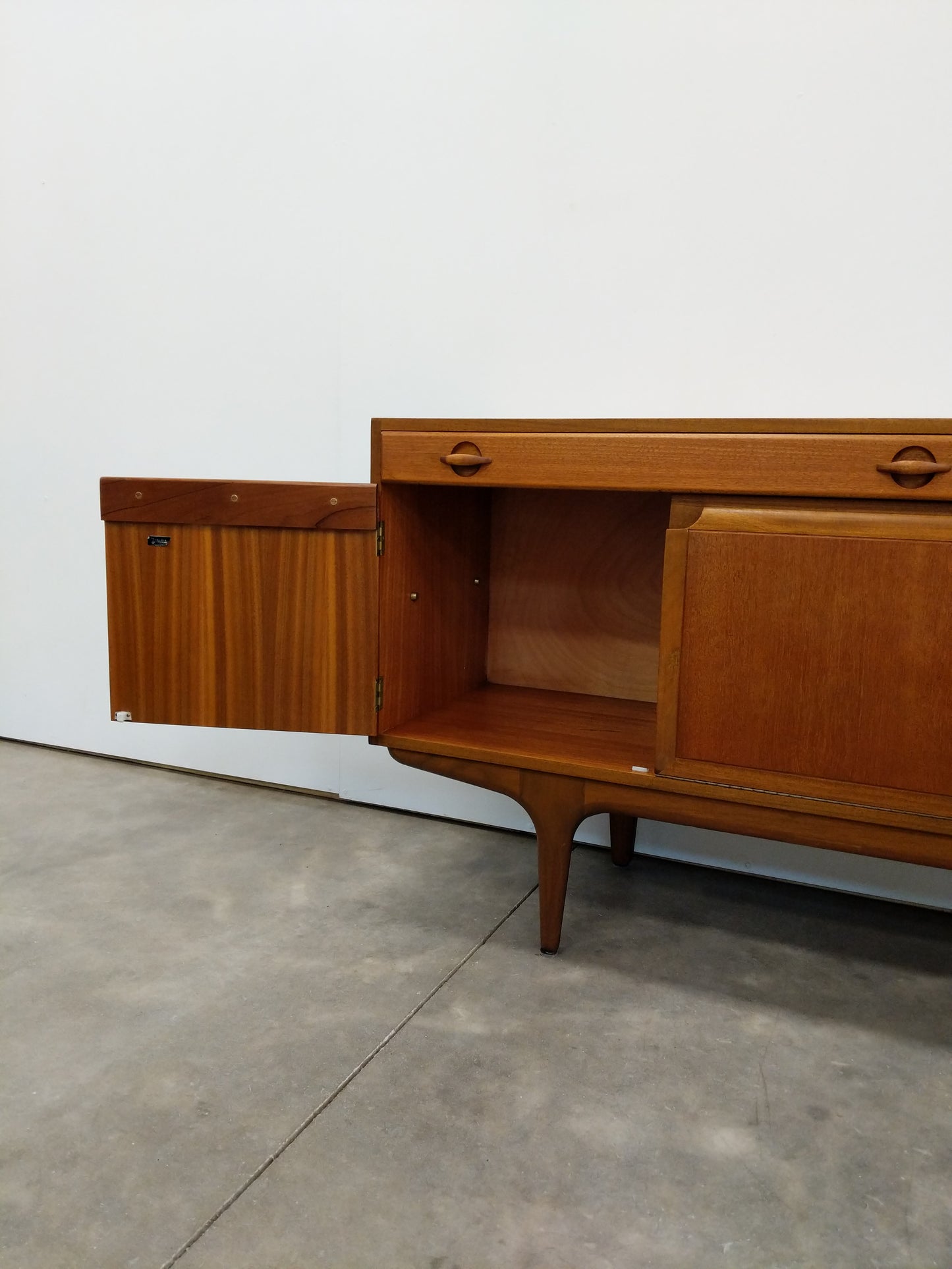 RESERVED - Vintage Mid Century Modern Teak Credenza by Greaves & Thomas