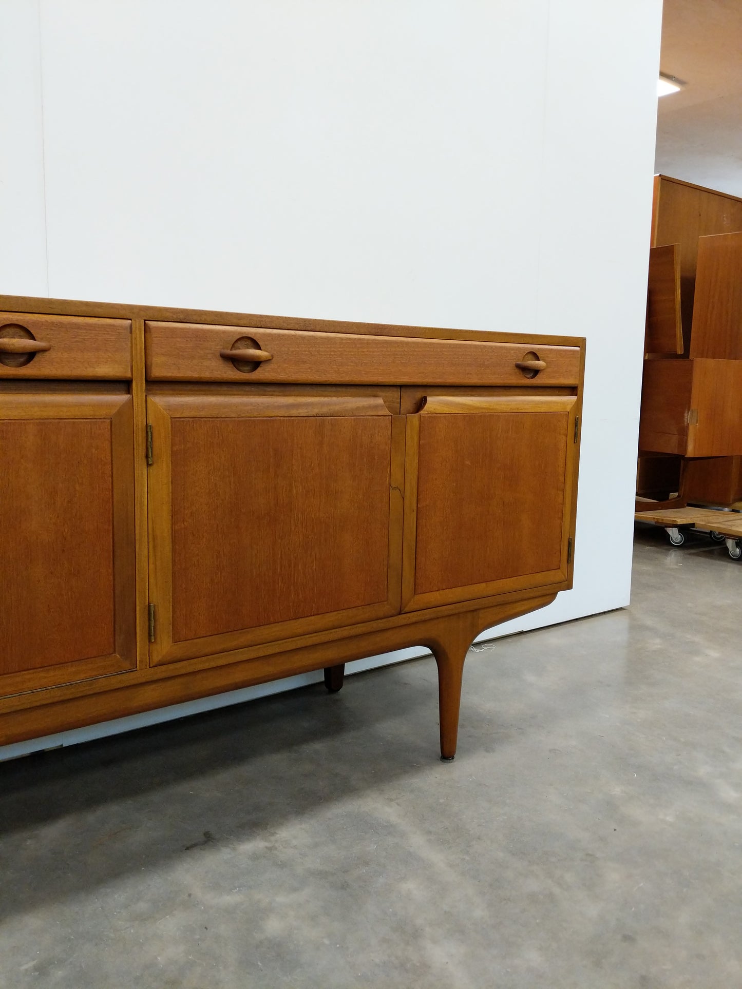 RESERVED - Vintage Mid Century Modern Teak Credenza by Greaves & Thomas