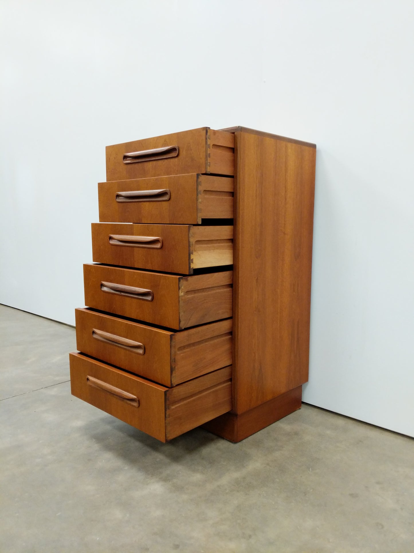 Vintage Mid Century Modern Teak Dresser by G Plan
