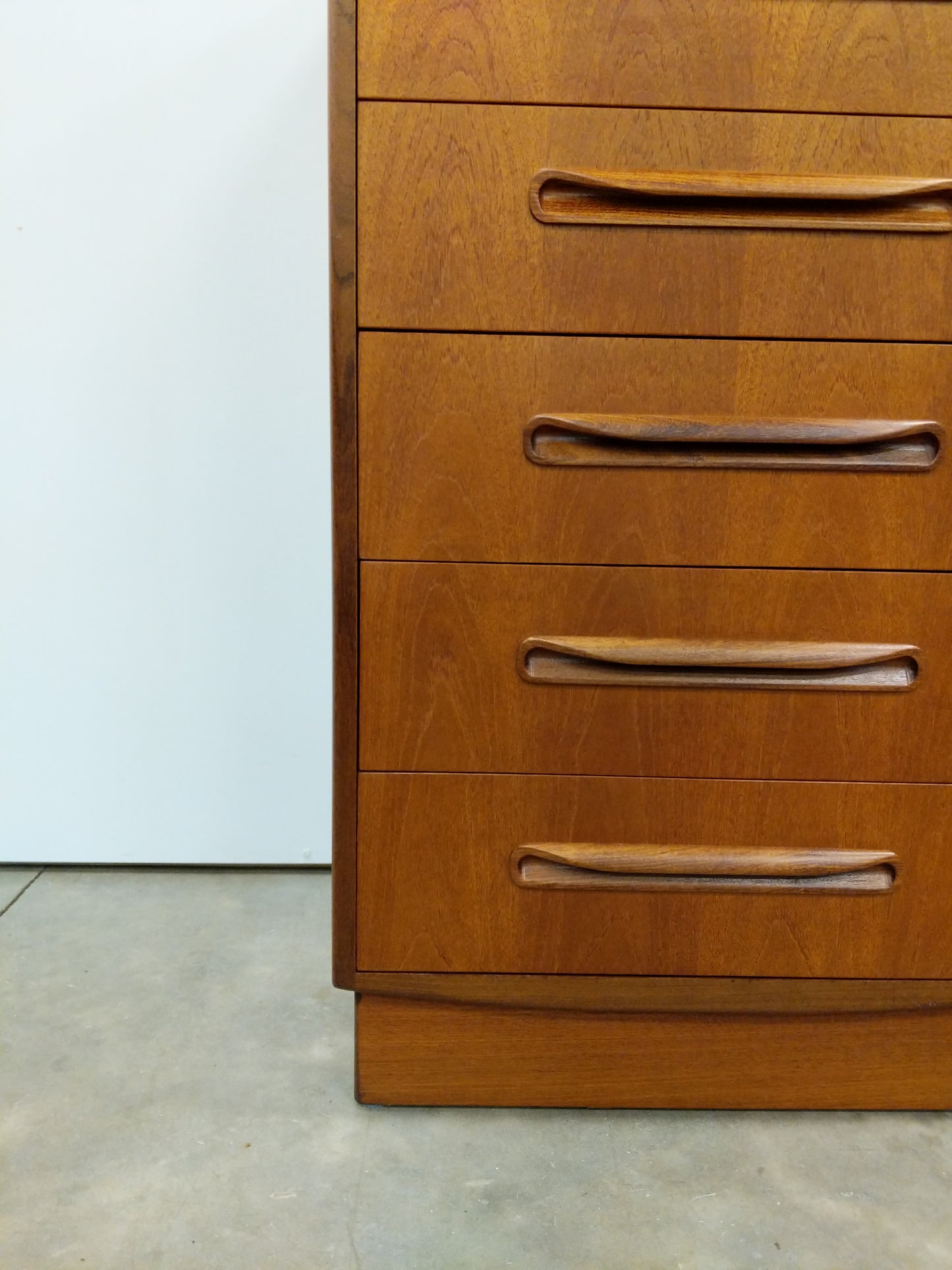 Vintage Mid Century Modern Teak Dresser by G Plan