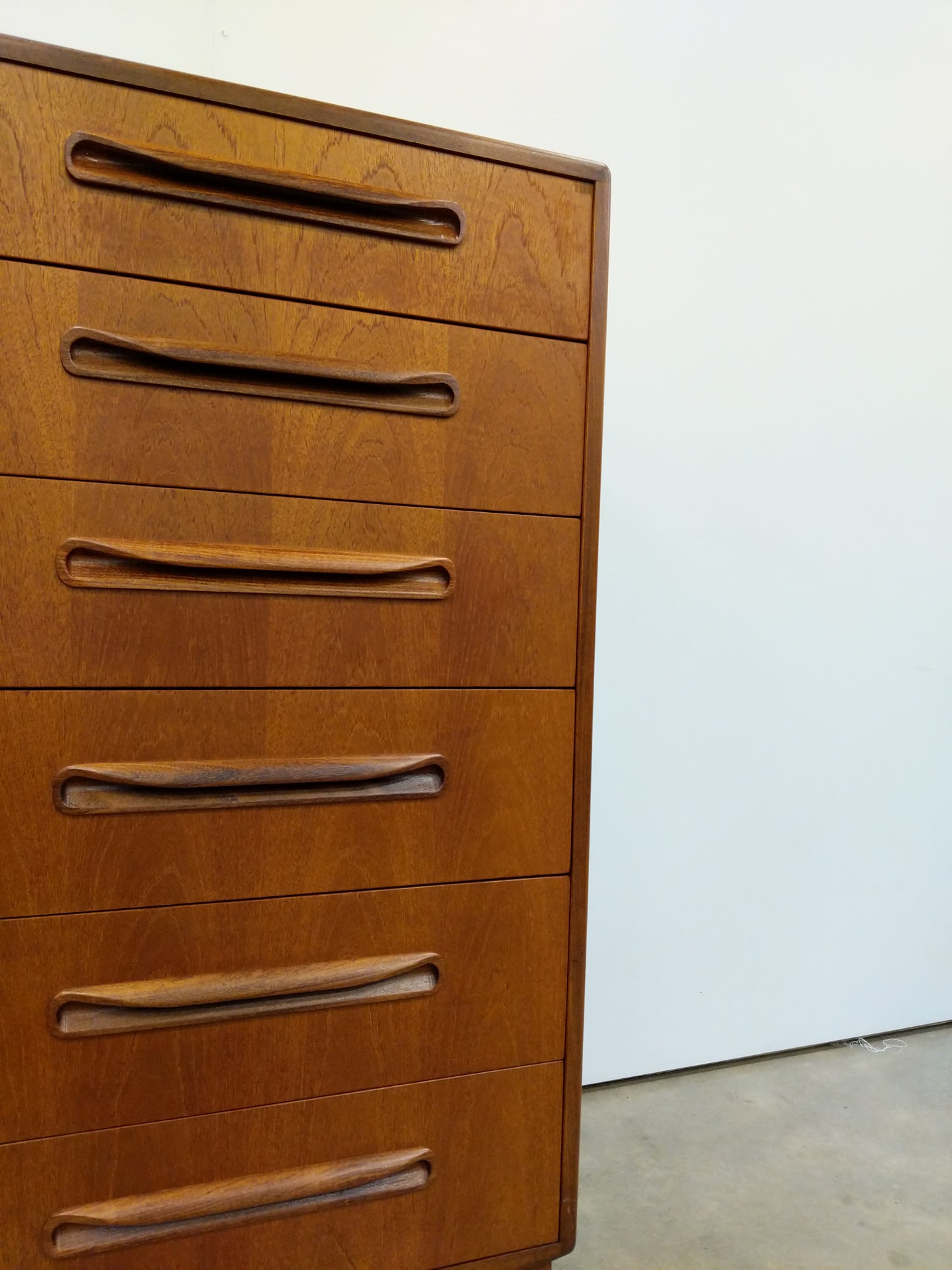 Vintage Mid Century Modern Teak Dresser by G Plan