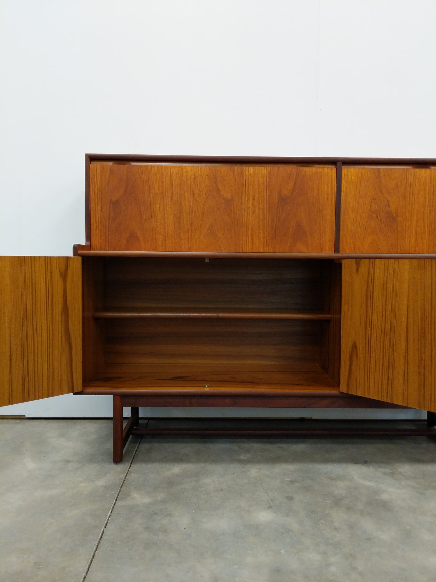 Vintage Mid Century Modern Teak Sideboard by Turnidge