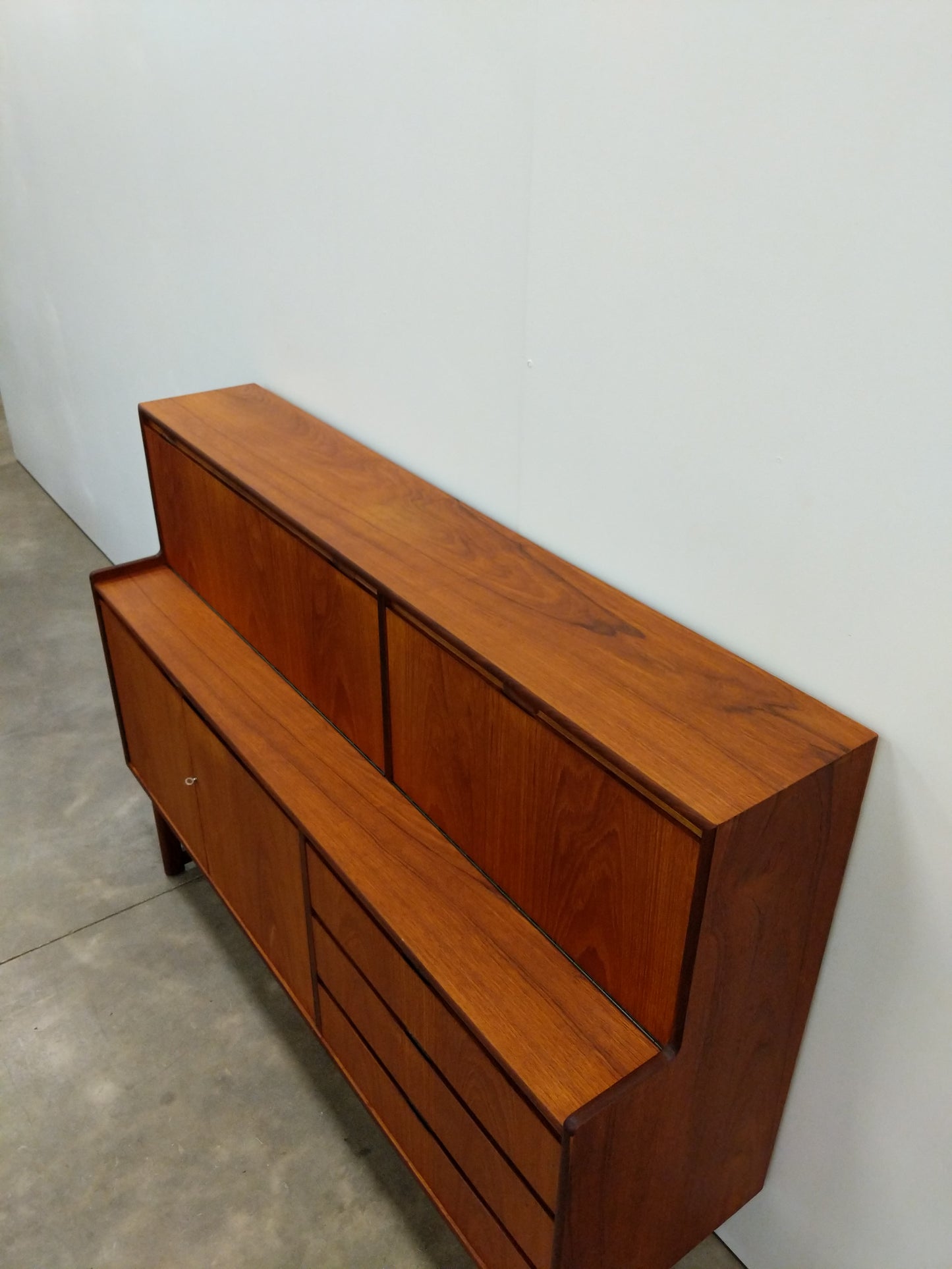 Vintage Mid Century Modern Teak Sideboard by Turnidge