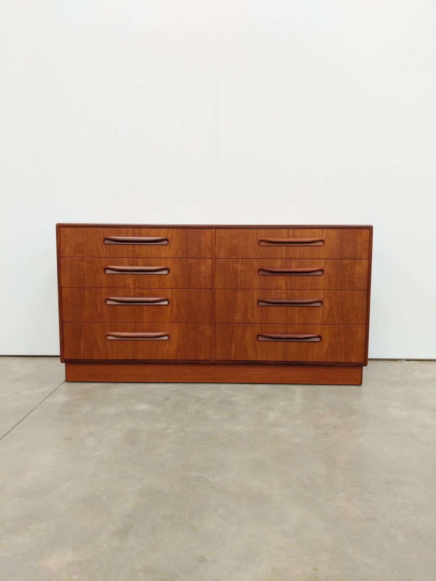 Vintage Mid Century Modern Teak Dresser by G Plan