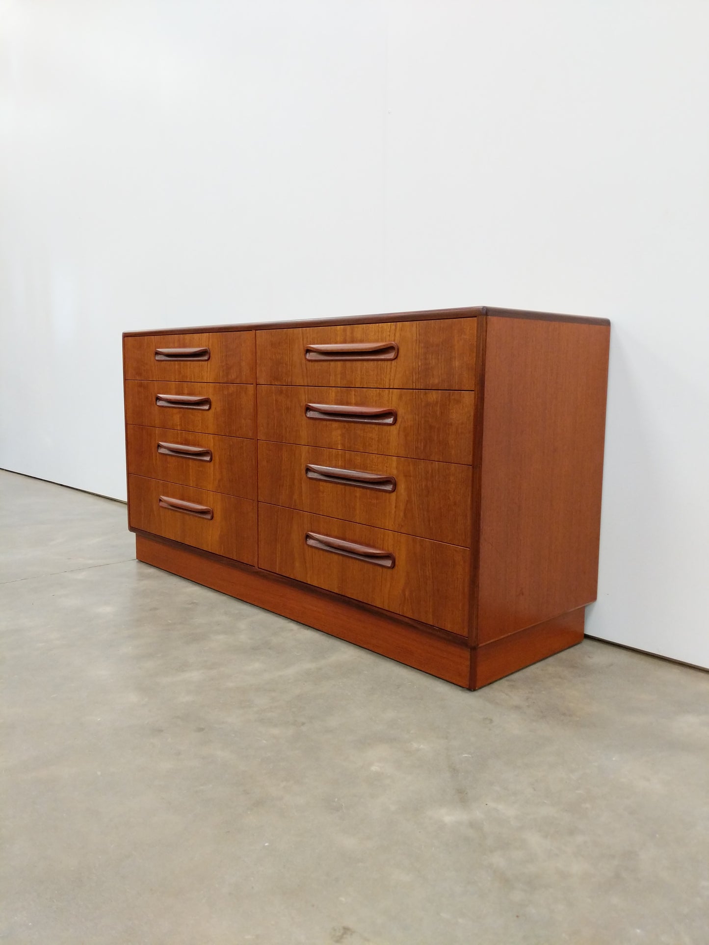 Vintage Mid Century Modern Teak Dresser by G Plan