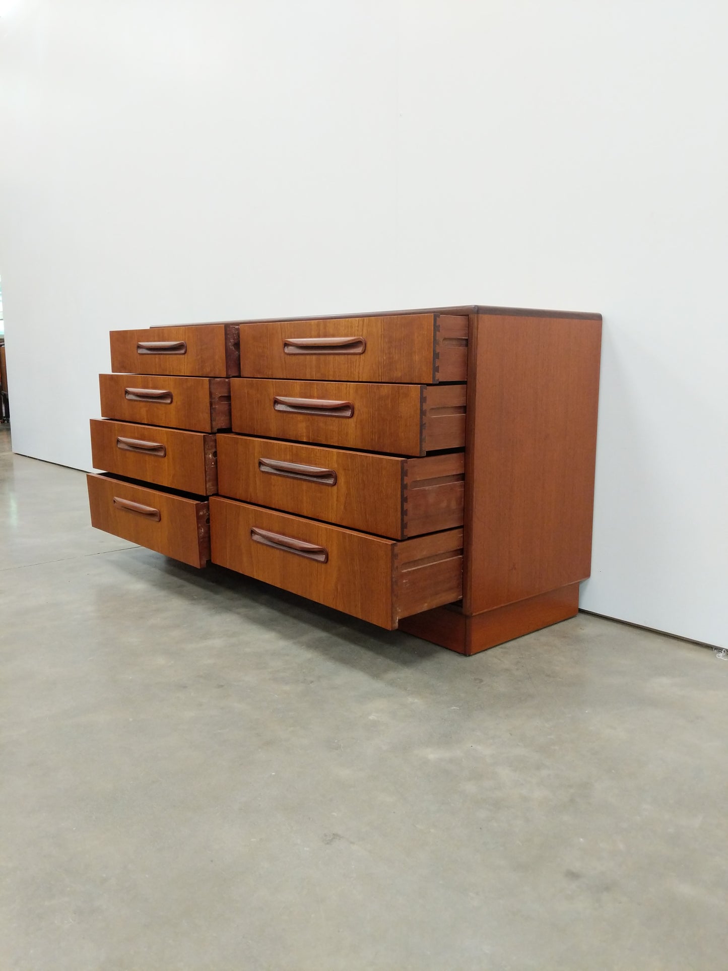 Vintage Mid Century Modern Teak Dresser by G Plan