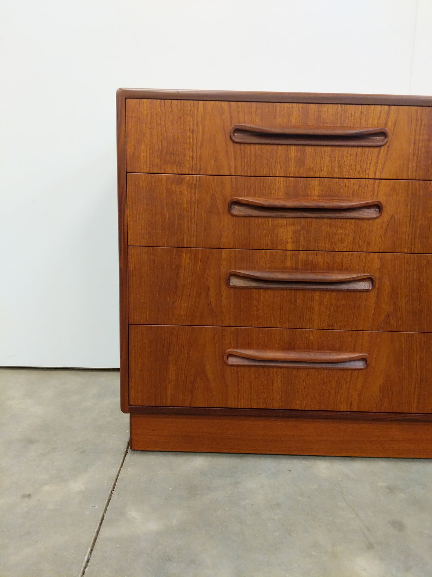 Vintage Mid Century Modern Teak Dresser by G Plan